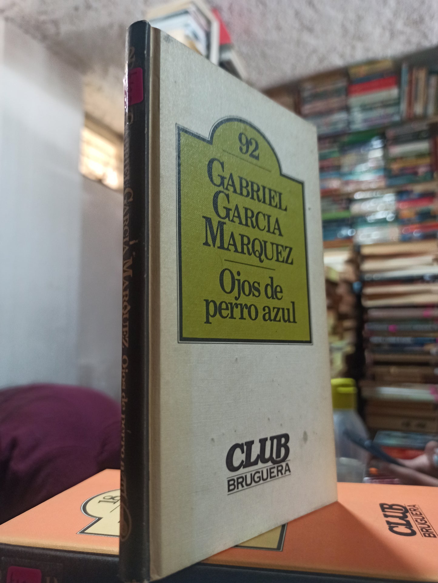 OJOS DE PERRO AZUL POR GABRIEL GARCIA USADO NOVELAS ALDAMA