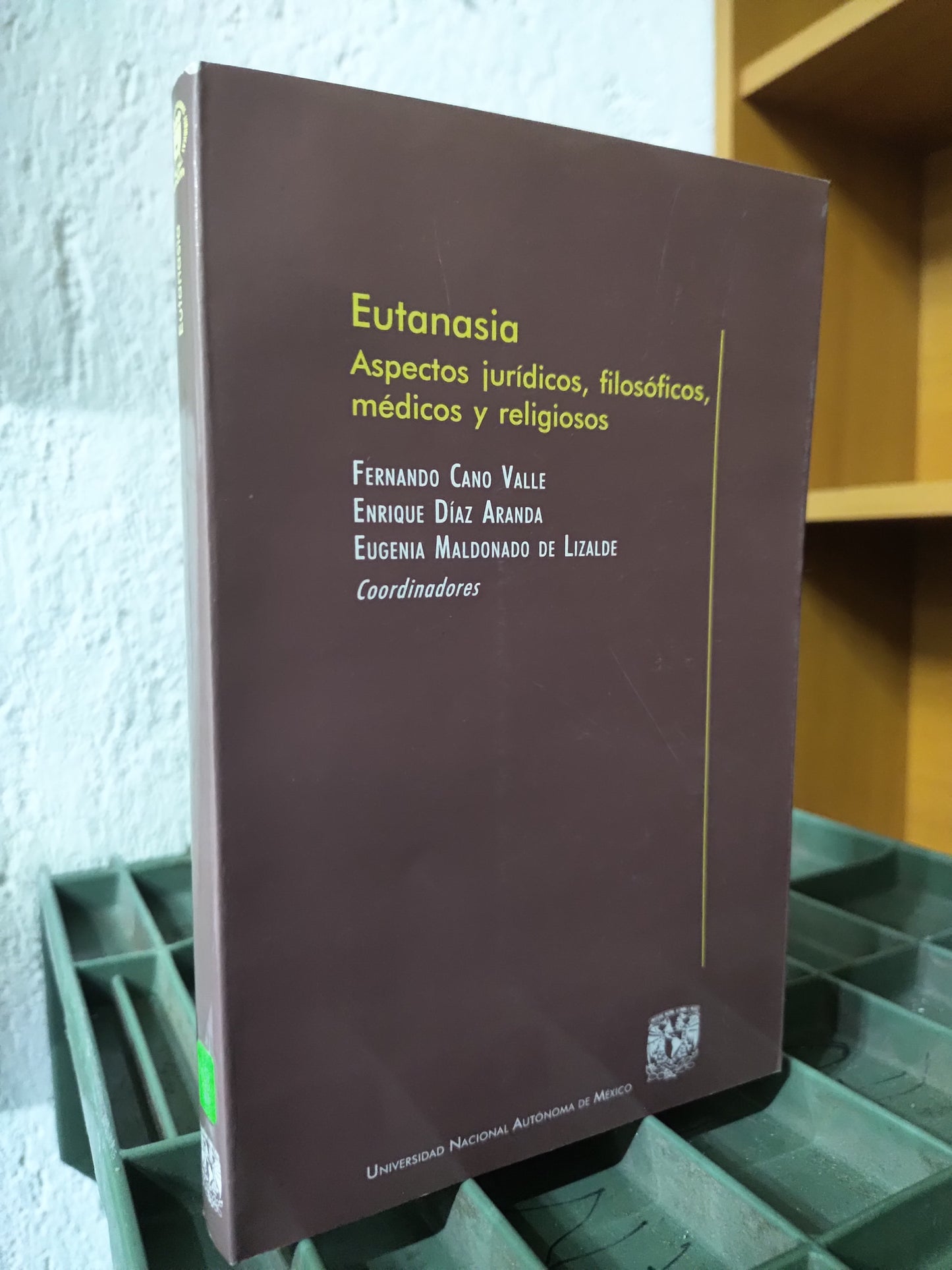 EUTANASIA ASPECTOS JURIDICOS POR FERNANDO CANO VALLE USADO DERECHO JUAREZ 515
