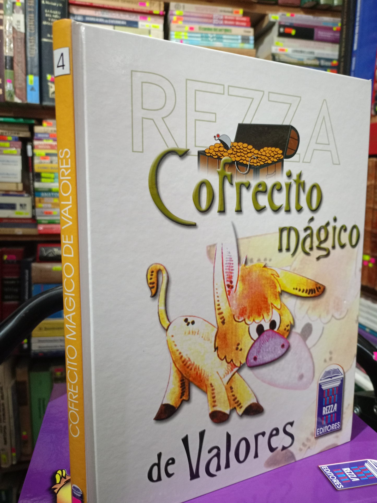 COFRECITO MAGICO DE VALORES 4 LUIS ENRIQUE MOLINA IGLESIAS USADO INFANTIL LITERARIO 305
