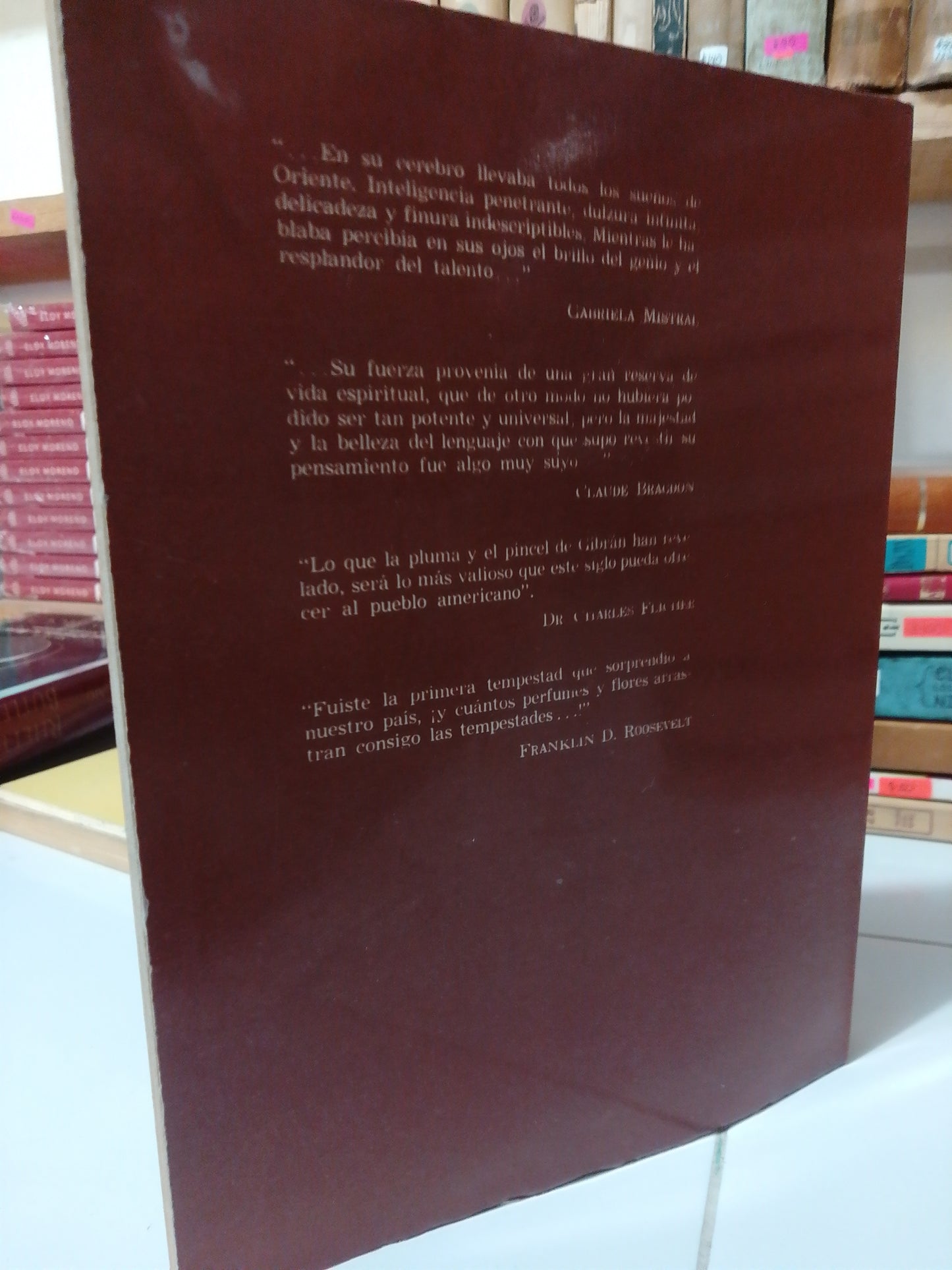 EL PROFETA Y EL JARDIN DEL PROFETA POR GIBRÁN JALIL GIBRAN USADO NOVELA JUÁREZ
