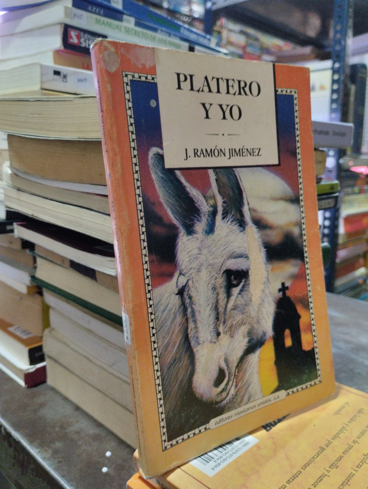 PLATERO Y YO PIR J RAMON JIMENEZ USADO NOVELAS ALDAMA