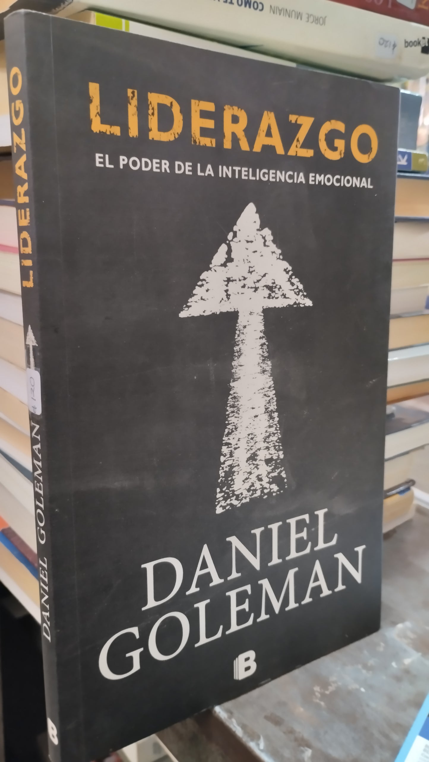 LIDERAZGO POR DANIEL GOLEMAN LIBRO USADO SUPERACION PERSONAL ALDAMA