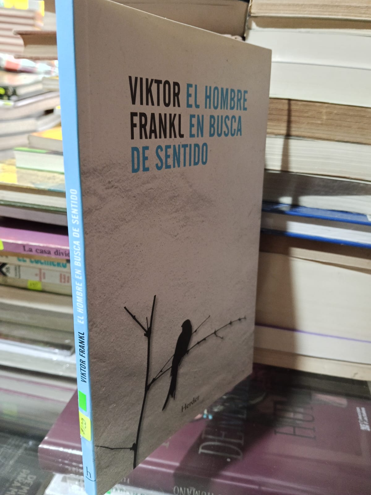 EL HOMBRE EN BUSCA DE SENTIDO DE VIKTOR FRANKL USADO SUPERACION PERSONAL JUAREZ 507