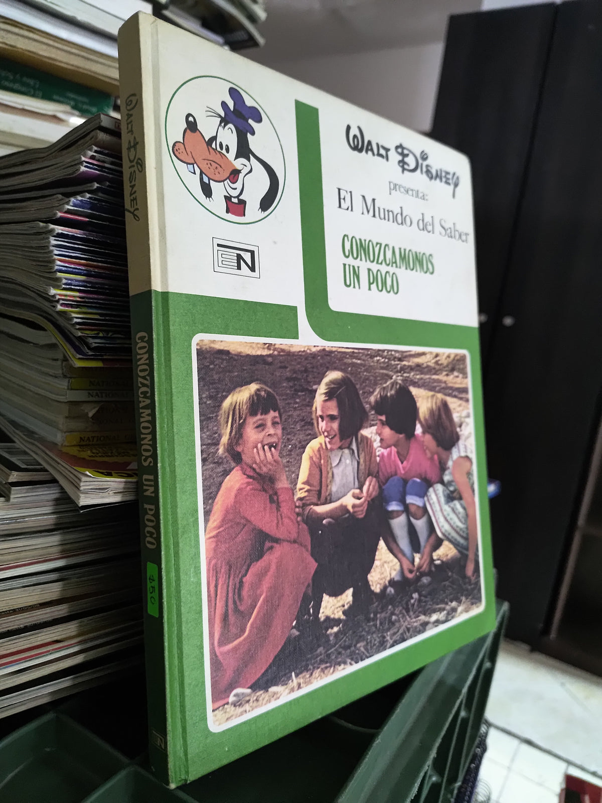 WALT DISNEY EL MUNDO DEL SABER CONOZCAMOS UN POCO POR EDITORIAL NOVARO USADO CIENCIAS JUAREZ 515