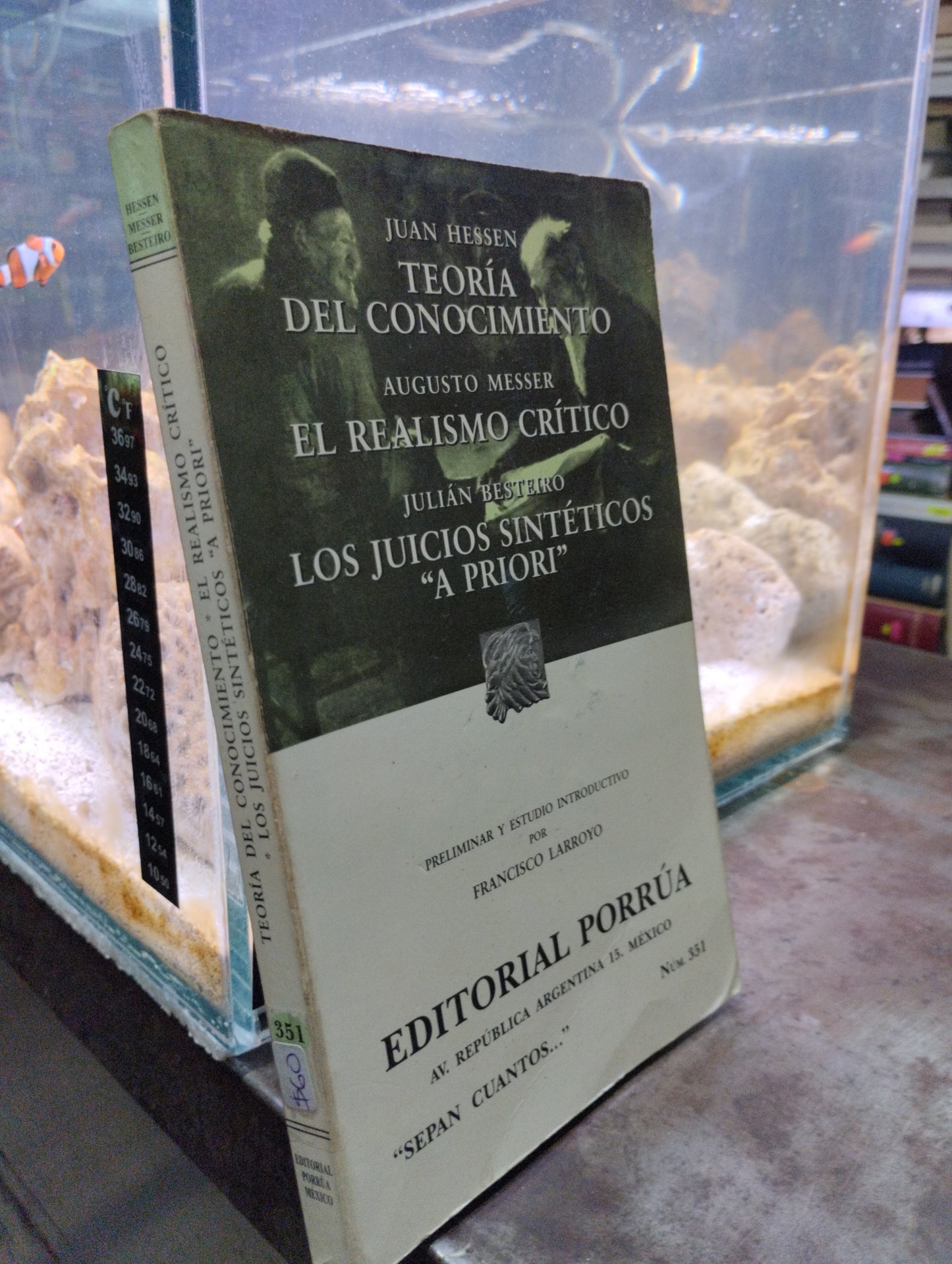 TEORIA DEL CONOCIMIENTO EL RELISMO CRITICO LOS JUICIOS SINTETICOS A PRIORI POR JUAN HESSEN AGUSTI MESSER JULIAN BESTEIRO USADO SOCIOLOGIA ALDAMA