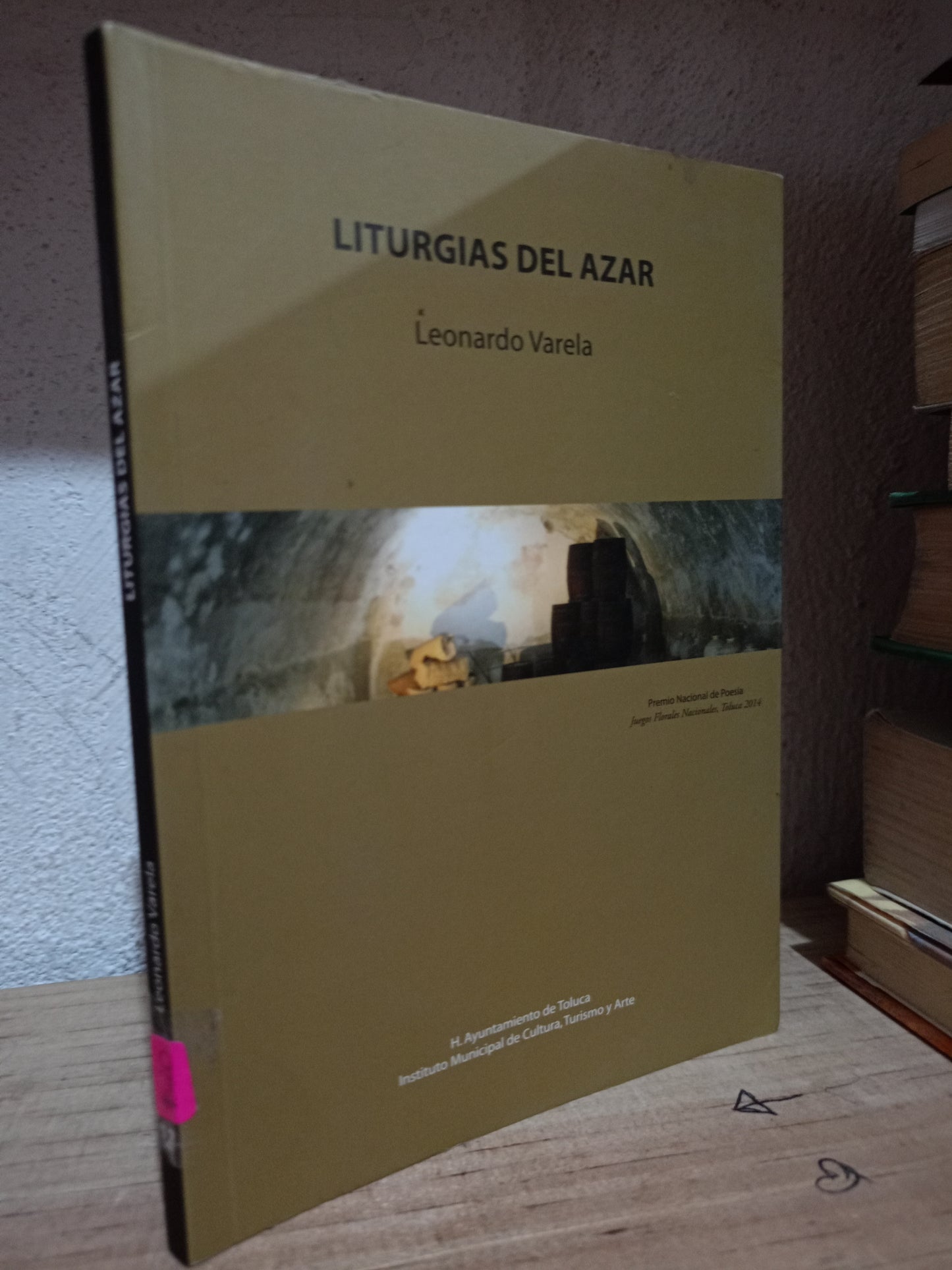 LITURGIAS DEL AZAR POR LEONARDO VARELA USADO POESIA LITERARIO 305