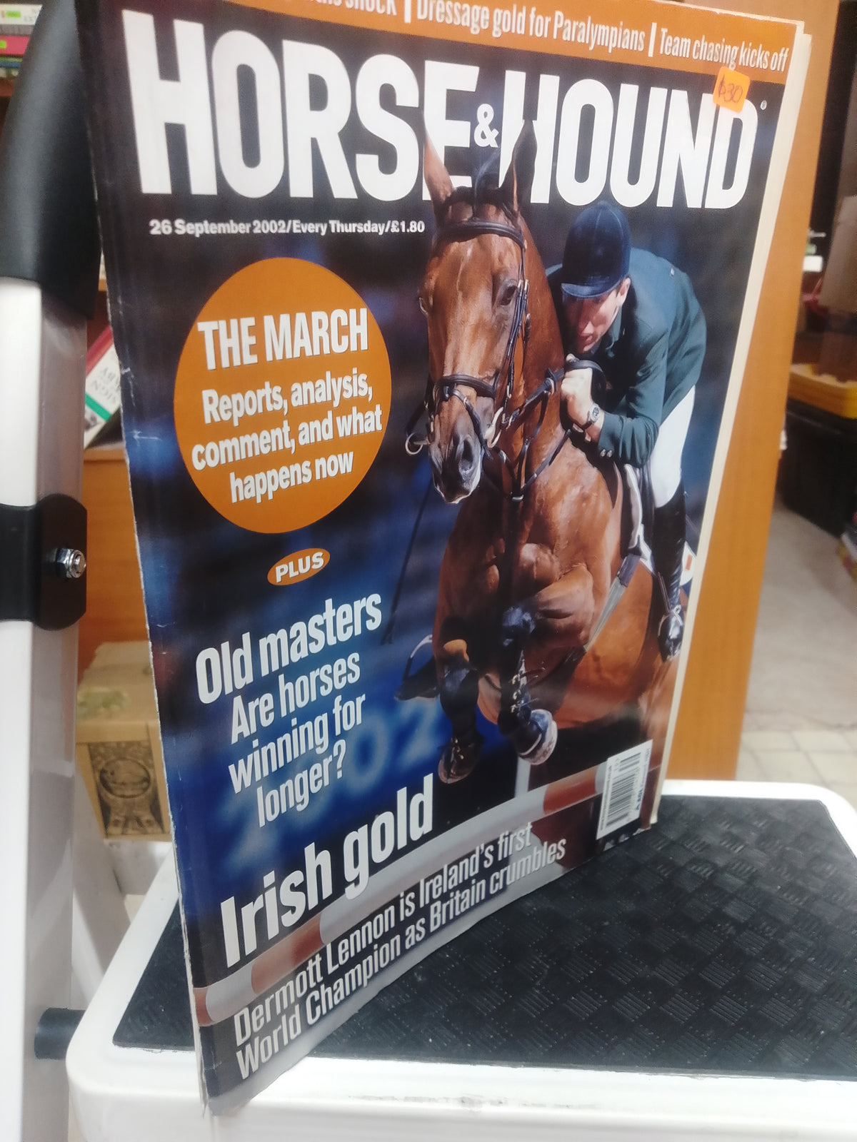 HORSE & HOUND POR IRISH GOLD USADO BIOLOGIA JUAREZ 515