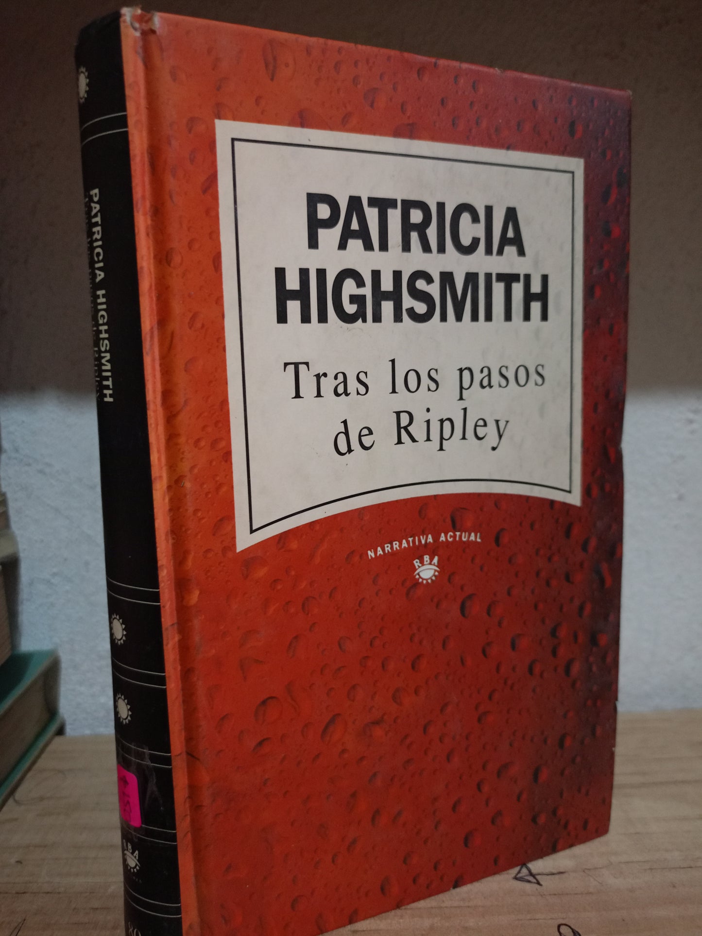 TRAS LOS PASOS DE RIPLEY POR PATRICIA HIGHSMITH USADO NOVELA LITERARIO 305