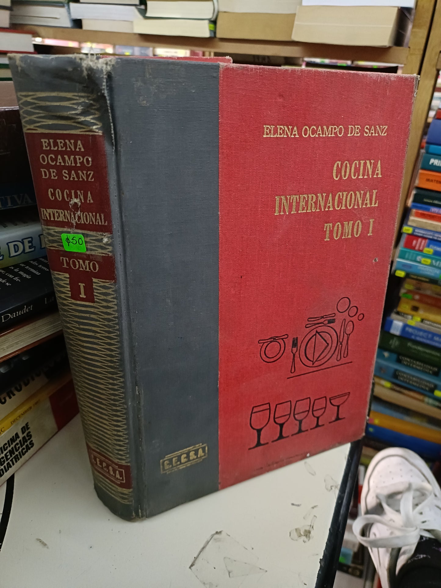 COCINA INTERNACIONAL TOMO I POR ELENA OCAMPO DE SANZ USADO COCINA LITERARIO 207