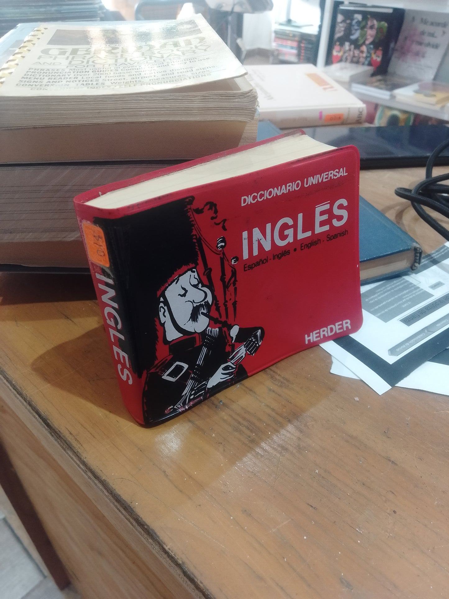 DICCIONARIO UNIVERSAL INGLES HERDER USADO IDIOMAS JUAREZ 515