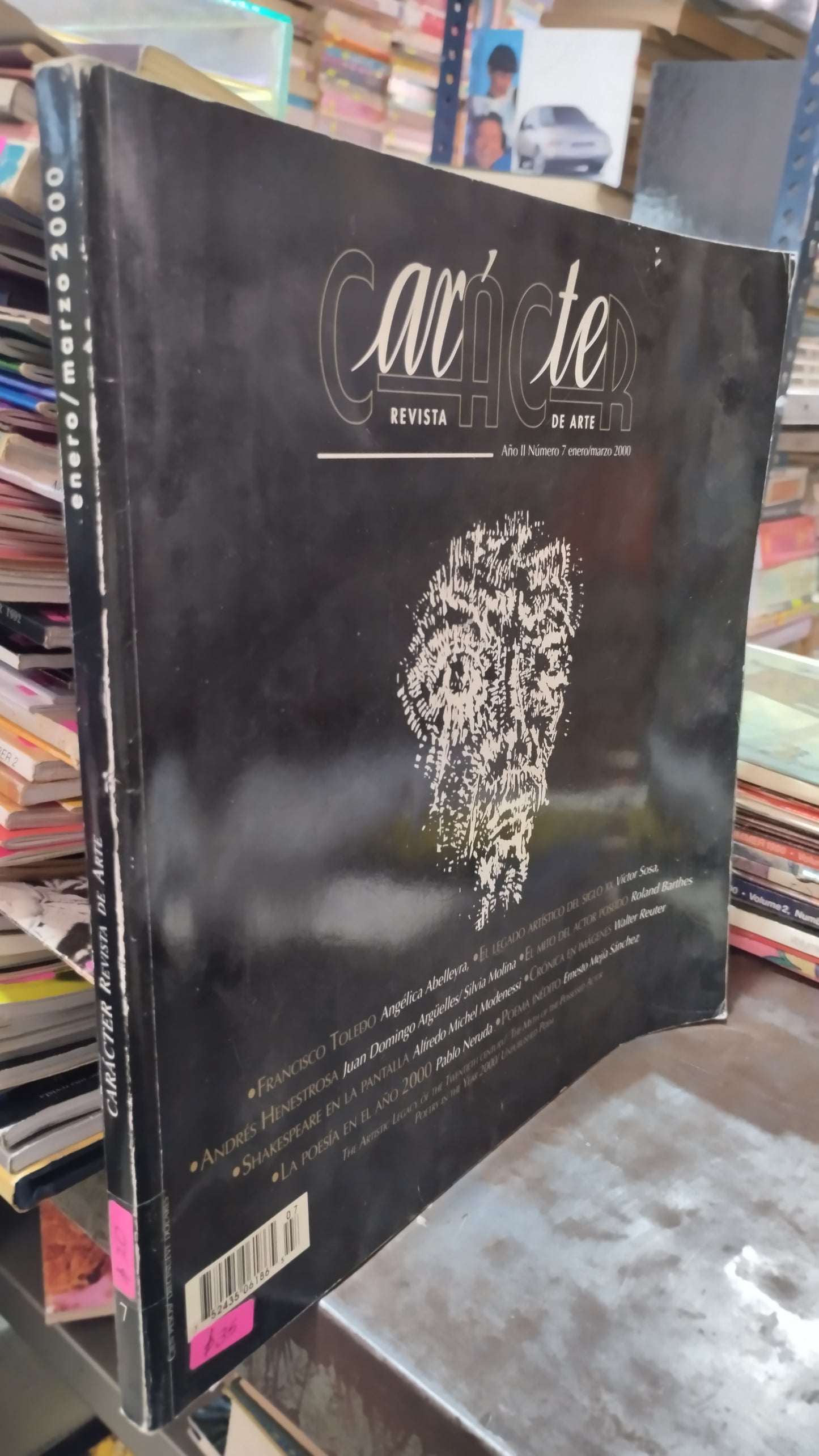 CARACTER REVISTA DE ARTE LIBRO USADO ARTE ALDAMA