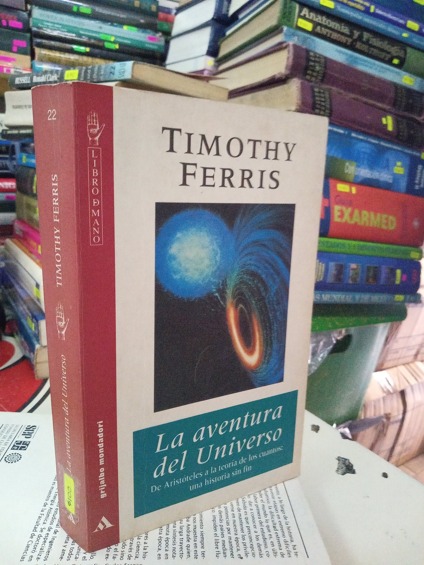 LA AVENTURA DEL UNIVERSO POR TIMOTHY FERRIS USADO CIENCIA LITERARIO 207