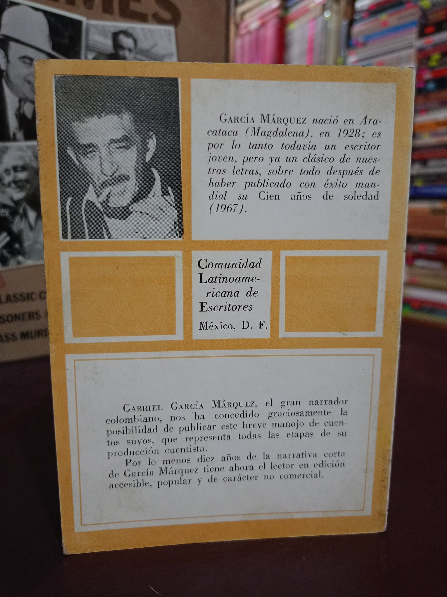 CUATRO CUENTOS POR GABRIEL GARCÍA MÁRQUEZ USADO POESIA LITERARIO 305