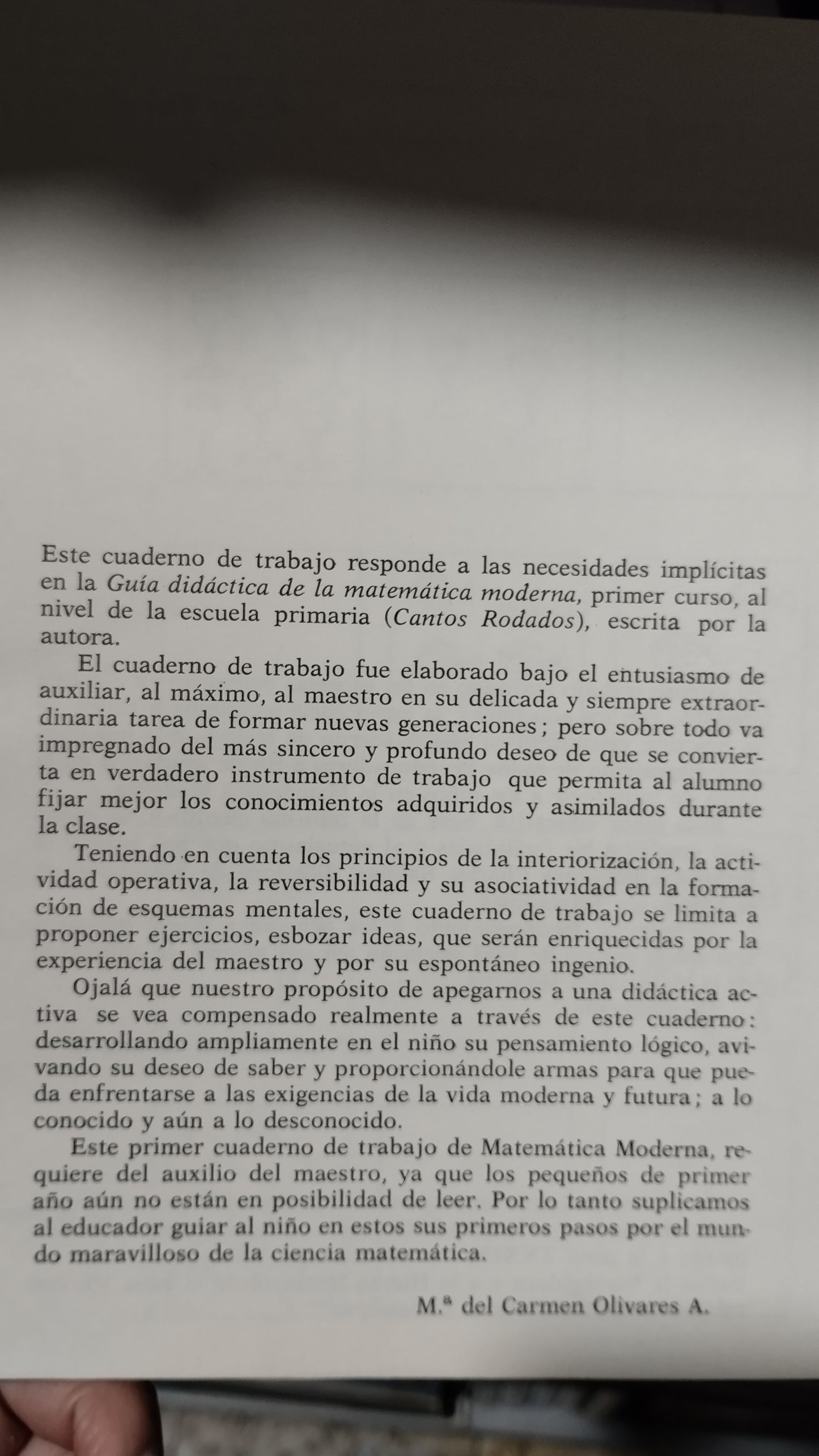CANTOS RODADOS POR MARIA DEL CARMEN OLIVARES ARRIAGA LIBRO USADO EDUCACIÓN ALDAMA