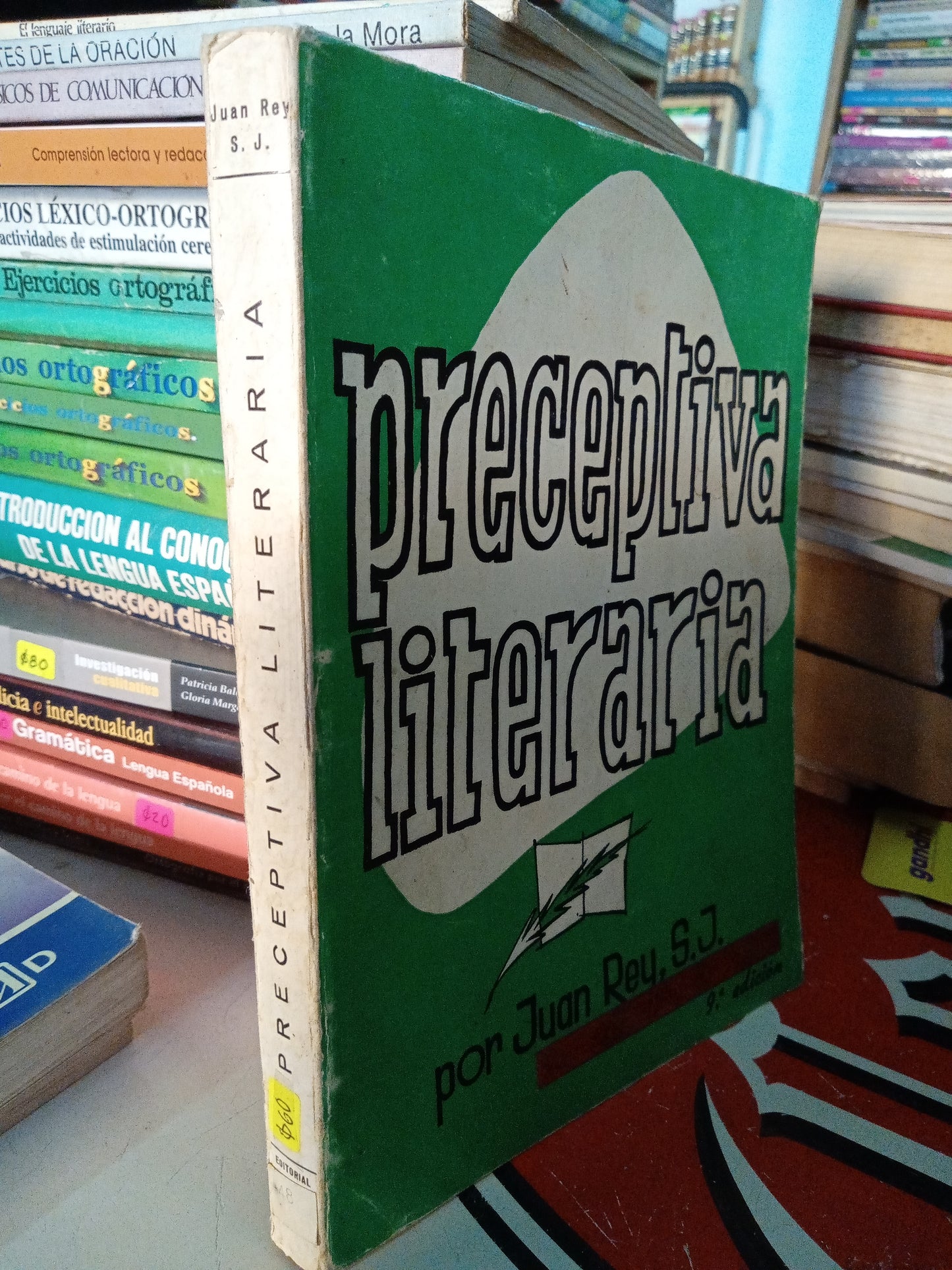 PRECEPTIVA LITERARIA POR JUAN REY S J USADO EDUCACIÓN LITERARIO 207