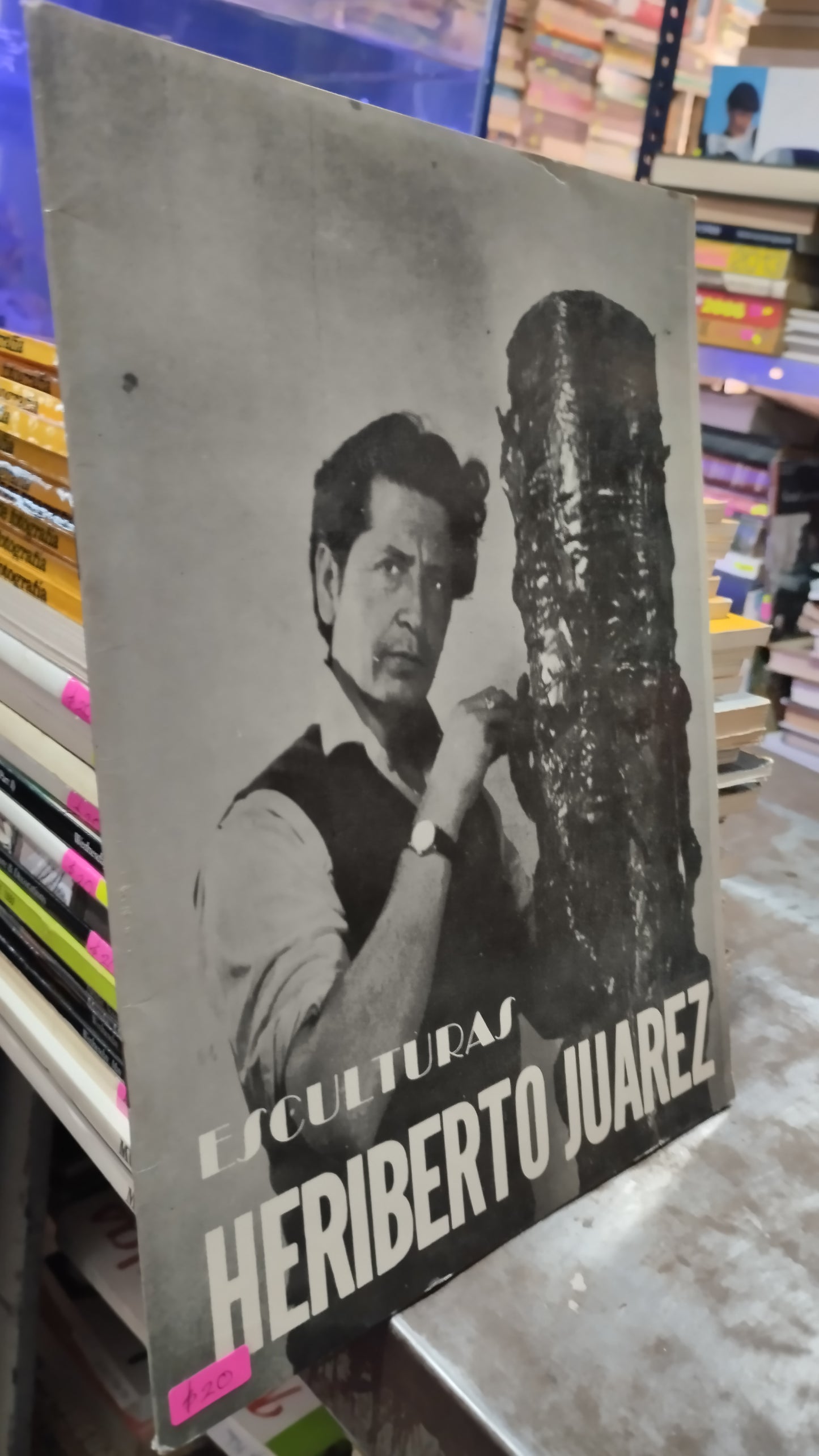 ESCULTURAS POR HERIBERTO JUAREZ LIBRO USADO ARTE ALDAMA