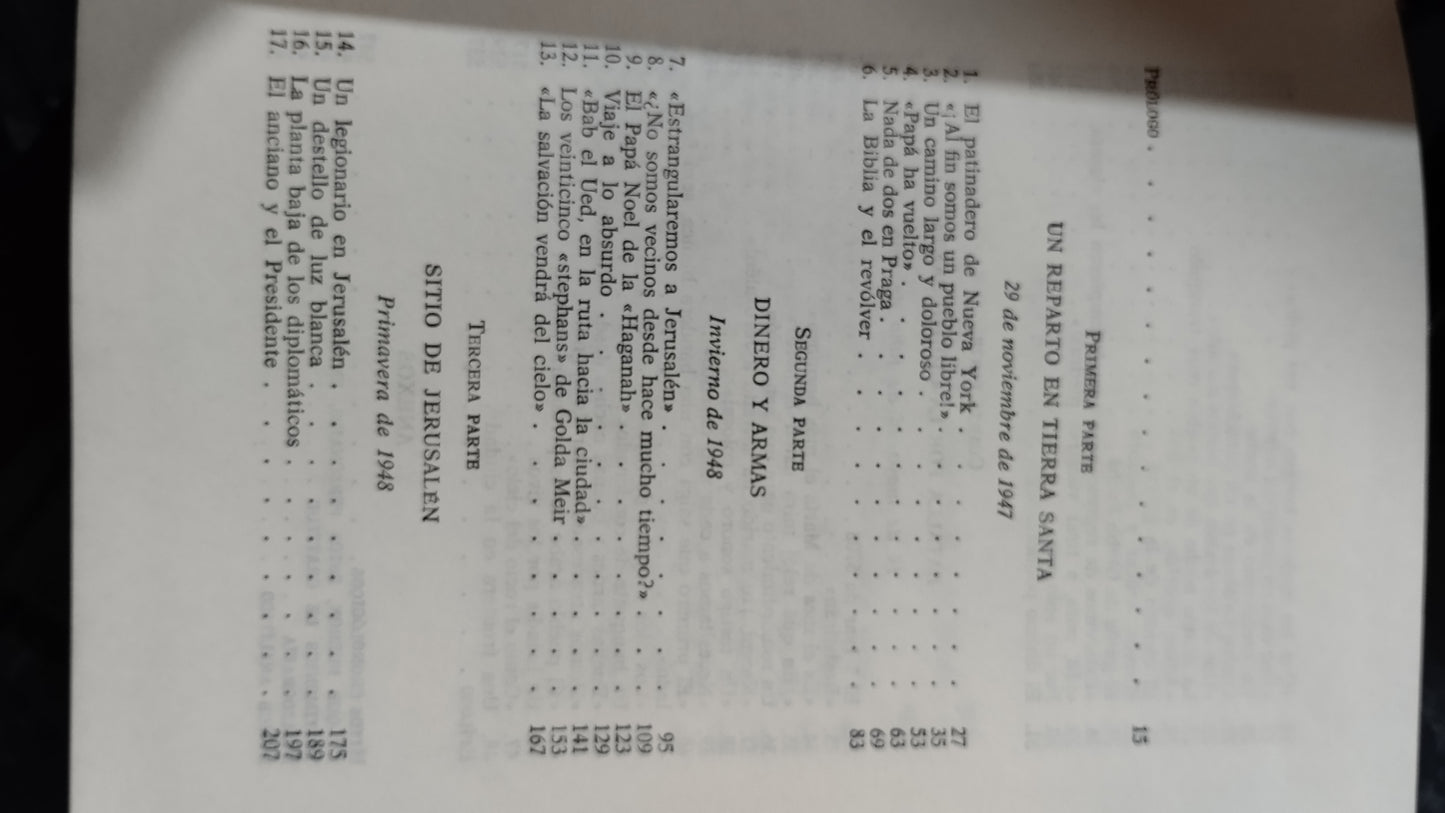 OH JERUSALÉN POR DOMINIQUE LAPIERRE LARRY COLLINS LIBRO USADO HISTORIA ALDAMA