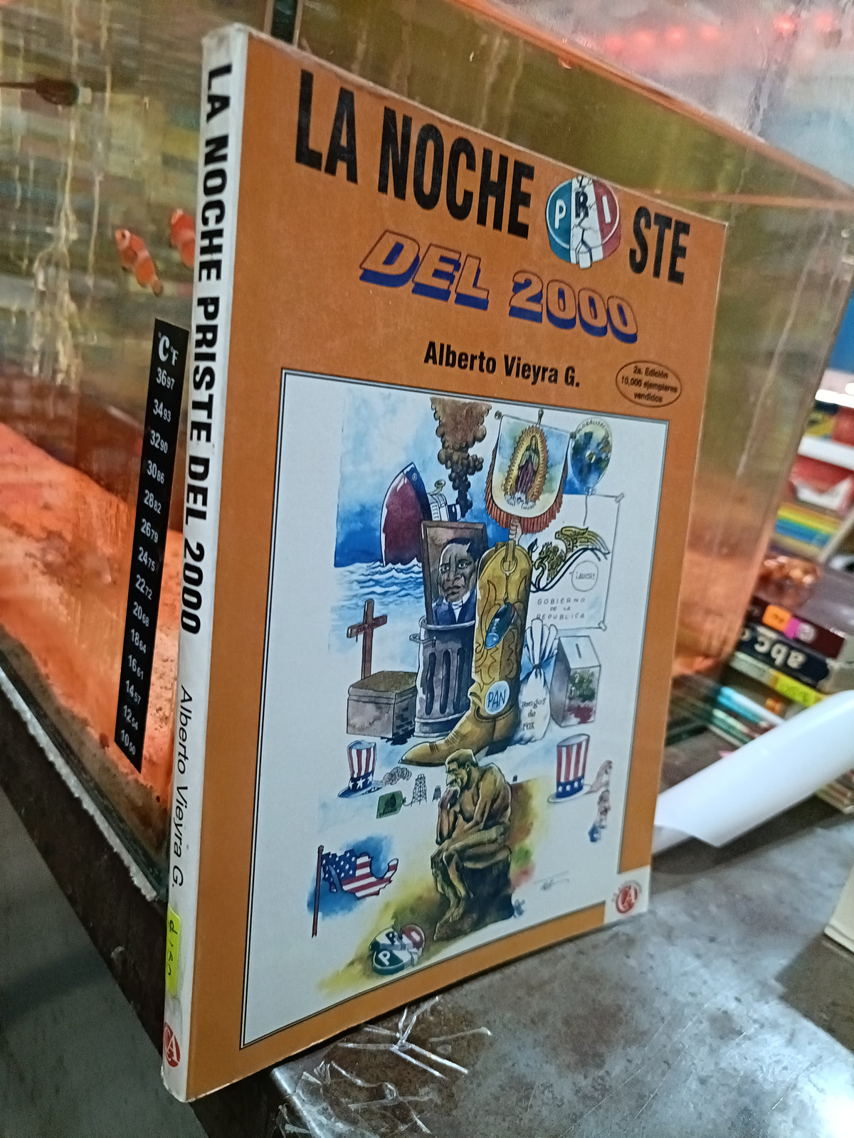 LA NOCHE PRISTE DEL 2000 POR ALBERTO VIEYRA USADO POLITICA ALDAMA