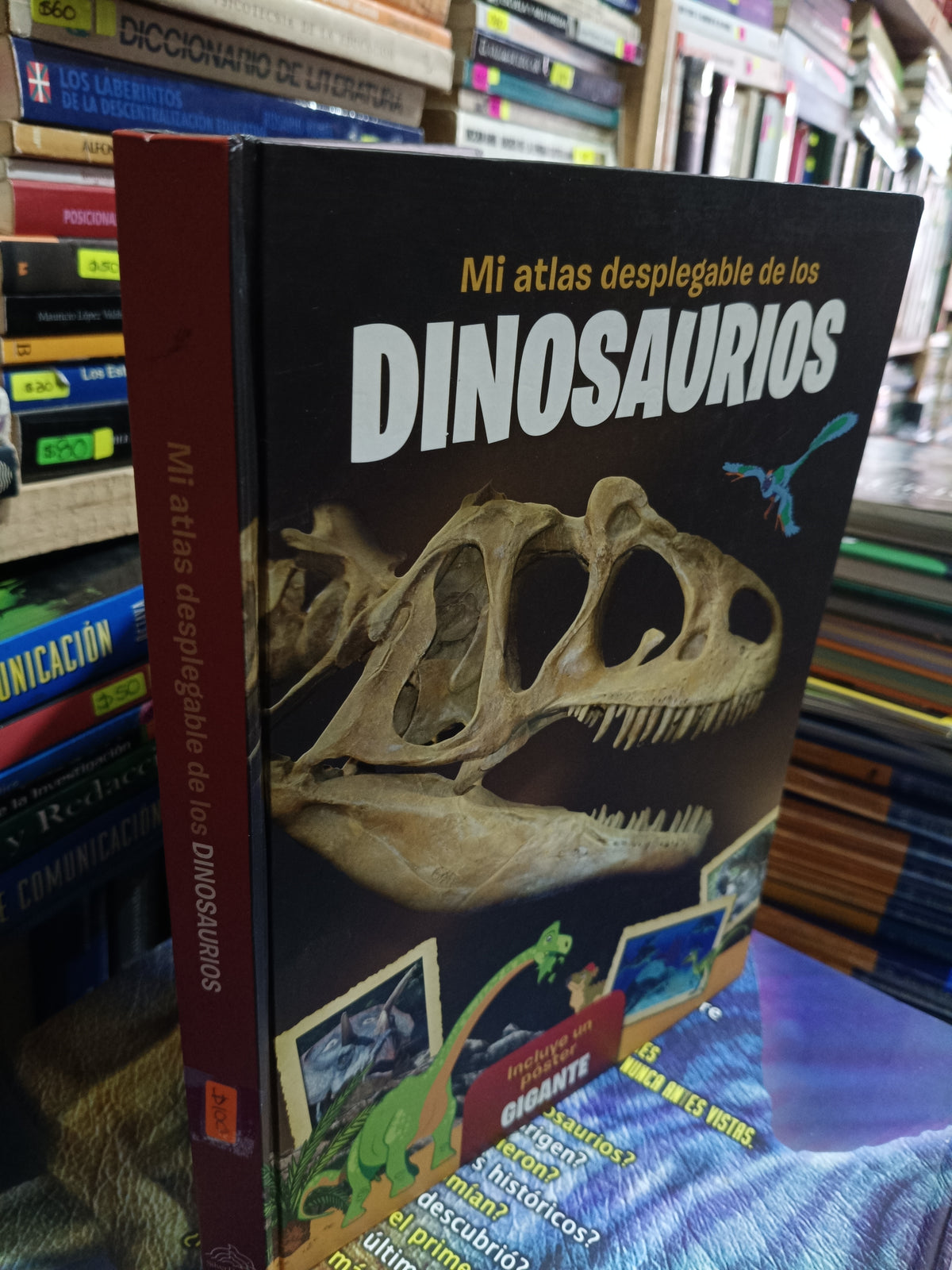 MI ATLAS DESPEGABLE DE LOS DINOSAURIOS USADO INFANTIL LITERARIO 305