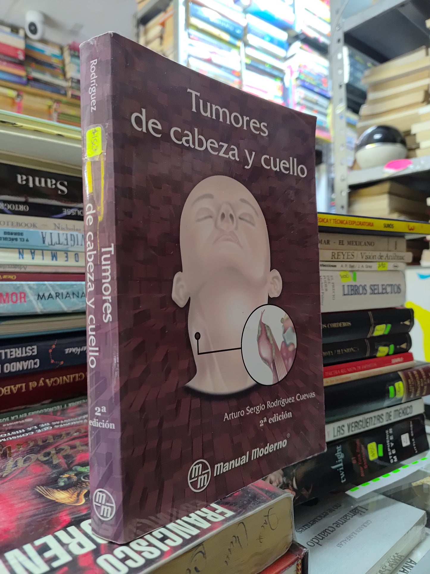 TUMORES DE CABEZA Y CUELLO POR ARTURO SERGIO RODRIGUEZ CUEVA USADO SALUD JUAREZ 515