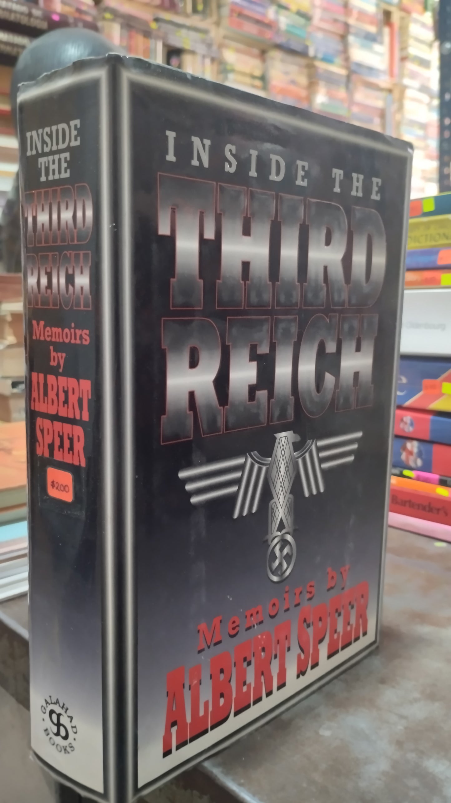 INSIDE THE THIRD REICH MEMORIES BY ALBERT SPEER LIBRO USADO IDIOMAS ALDAMA
