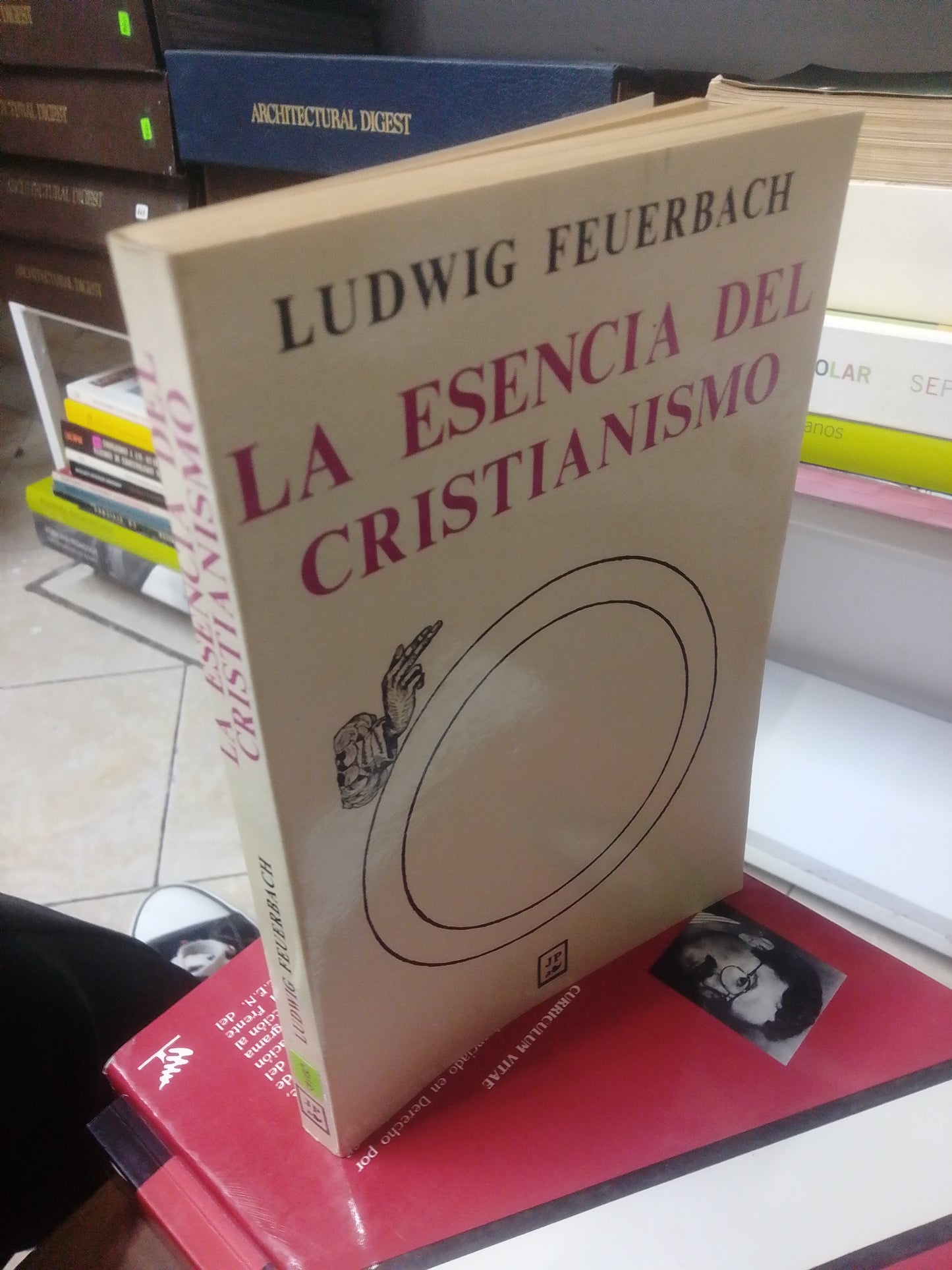 LA ESENCIA DEL CRISTIANISMO, LUDWIG FEUERBACH, USADO, RELIGION, JUAREZ 515