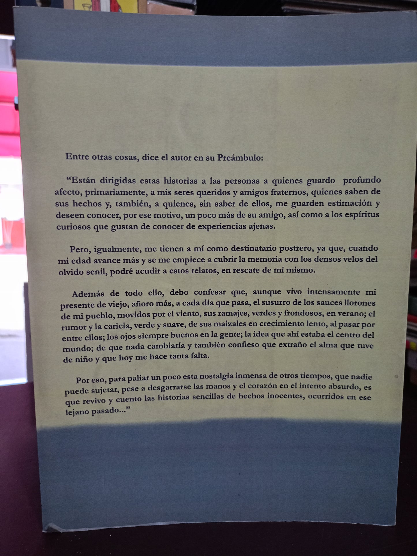 NARRACIONES SENCILLAS DE RECUERDOS REMOTOS POR ROMÁN ROSALES REYES USADO POESIA LITERARIO 305