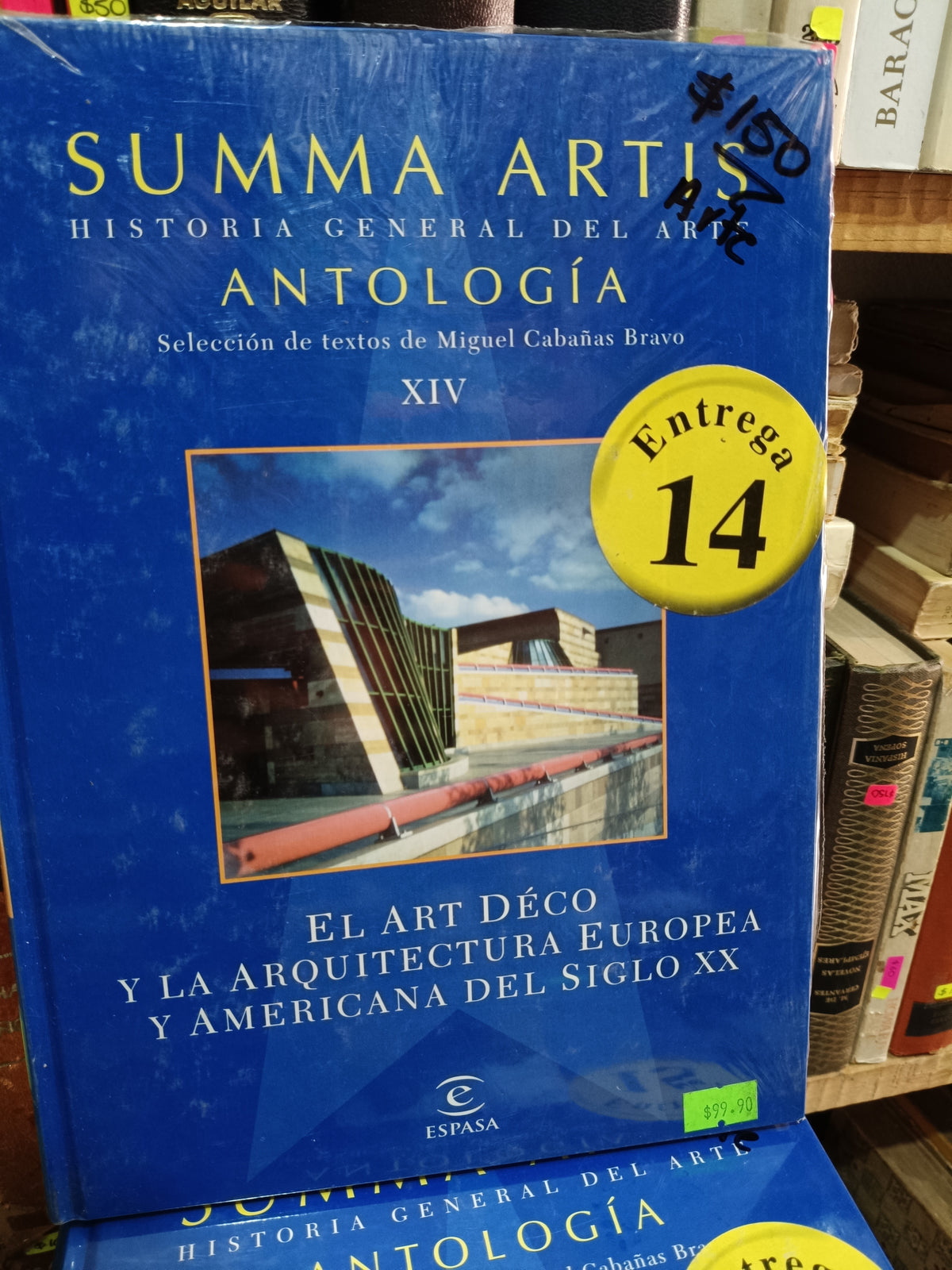 EL ARTE DECO Y LA ARQUITECTURA EUROPEA Y AMERICANA DEL SIGLO XX SUMMA ARTIS ANTOLOGIA USADO ARTE LITERARIO 305
