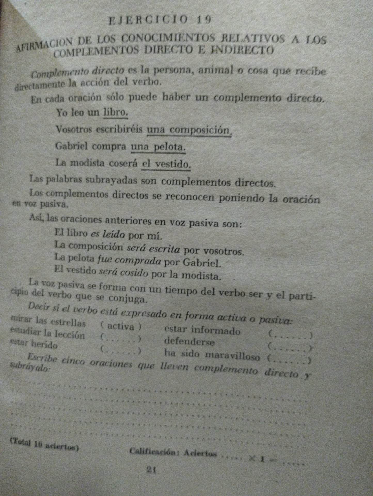 EJERCICIOS DE LENGUAJE POR ALBERTO CASTRO USADO EDUCACION ALDAMA
