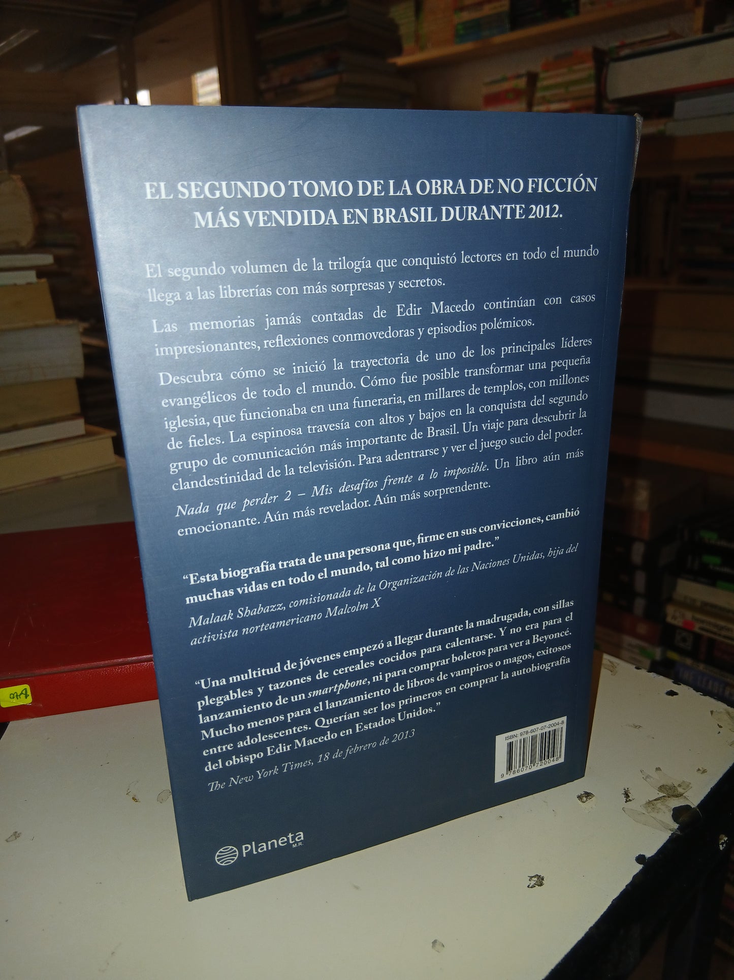 NADA QUE PERDER POR EDIR MACEDO USADO RELIGIÓN LITERARIO 207