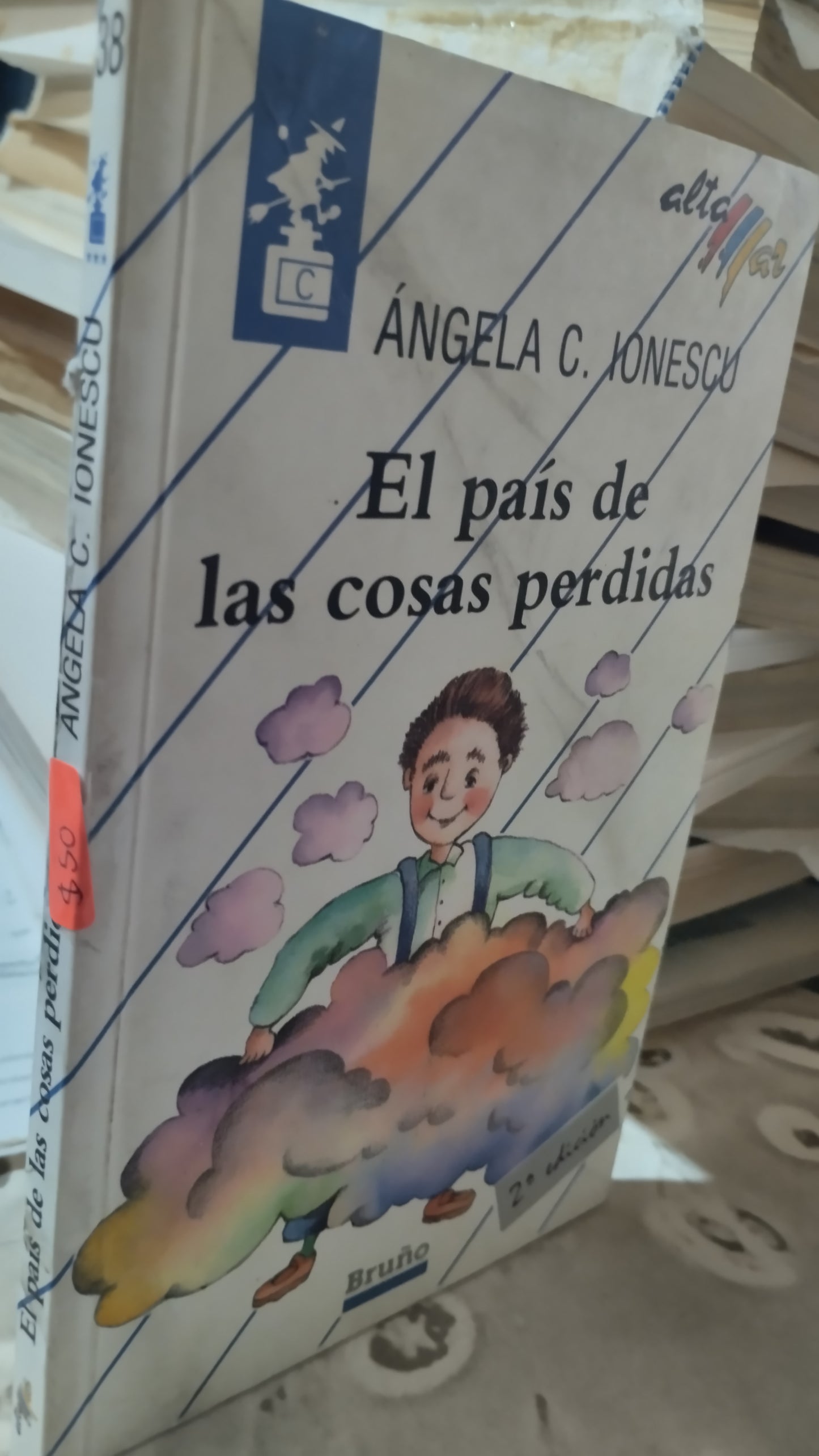 EL PAIS DE LAS COSAS PERDIDAS POR ANGELA C IONESCU LIBRO USADO INFANTIL ALDAMA
