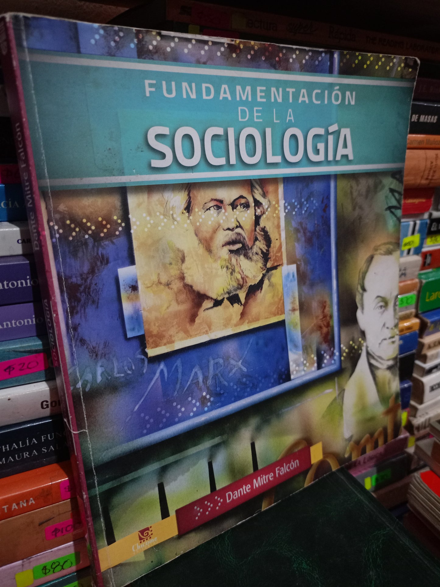FUNDAMENTACION DE LA SOCIOLOGIA POR DANTE MITRE FALCON USADO SOCIO LITERARIO 305