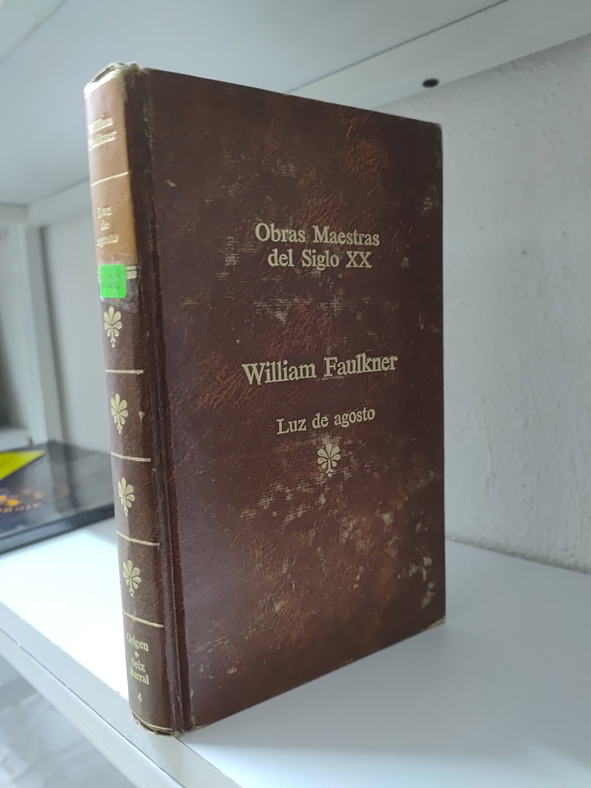 OBRAS MAESTRAS DEL SIGLO 20 PR WILLIAM FAULKNER USADO NOVELAS JUAREZ 515