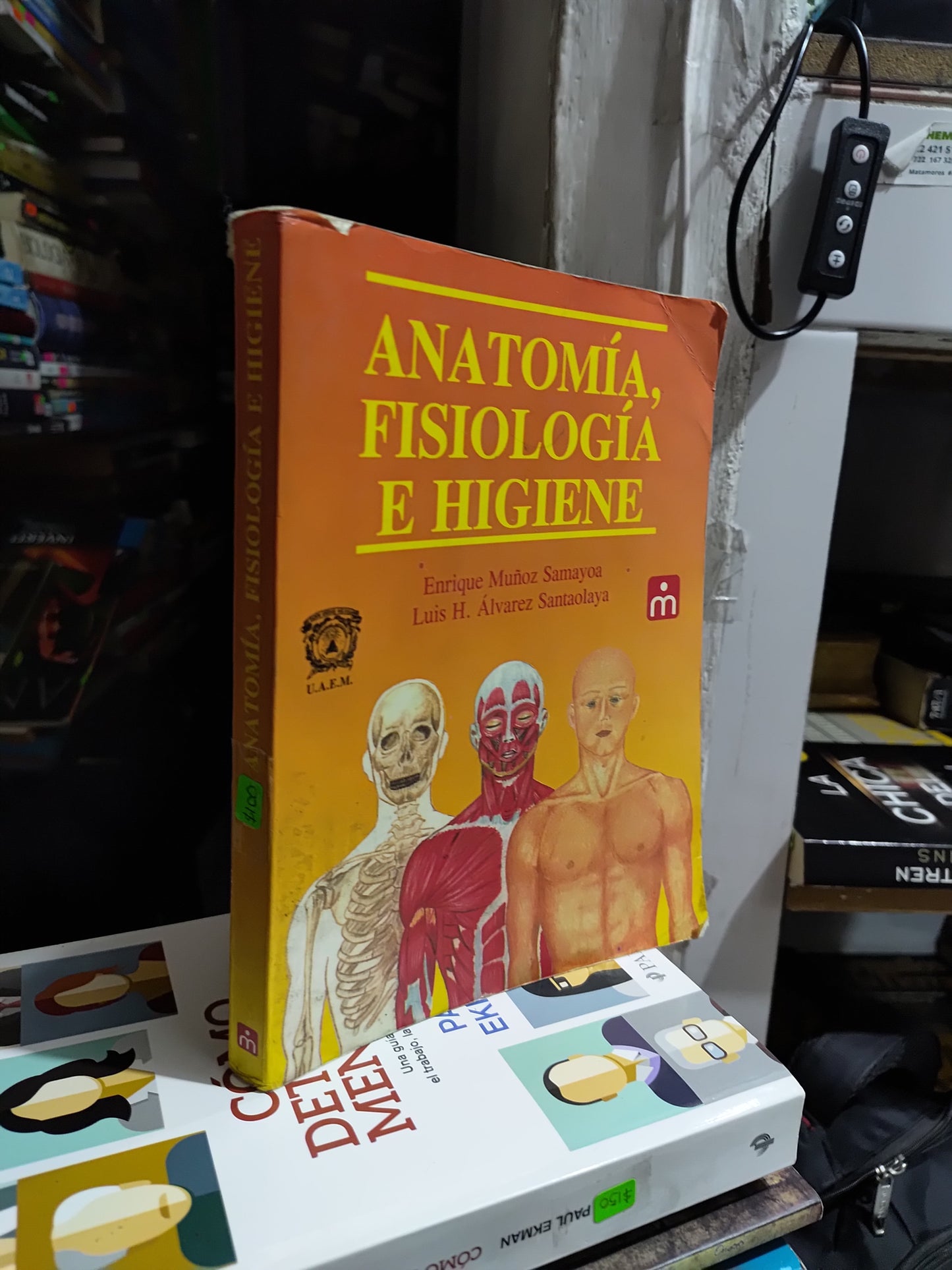 ANATOMIA FISIOLOGIA E HIGIENE POR VARIOS AUTORES USADO SALUD JUAREZ 507