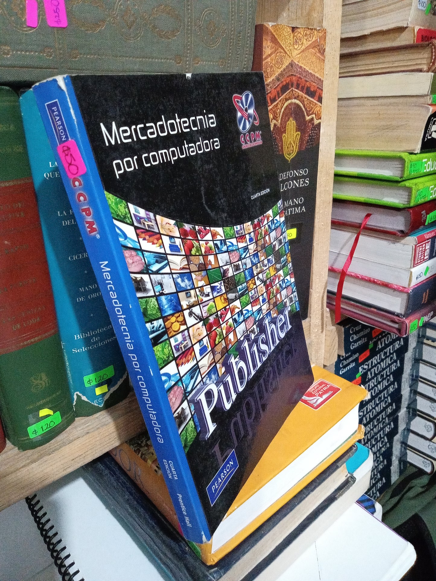 MERCADOTECNIA POR COMPUTADORA PUBLISHER USADO COMPUTACION JUAREZ
