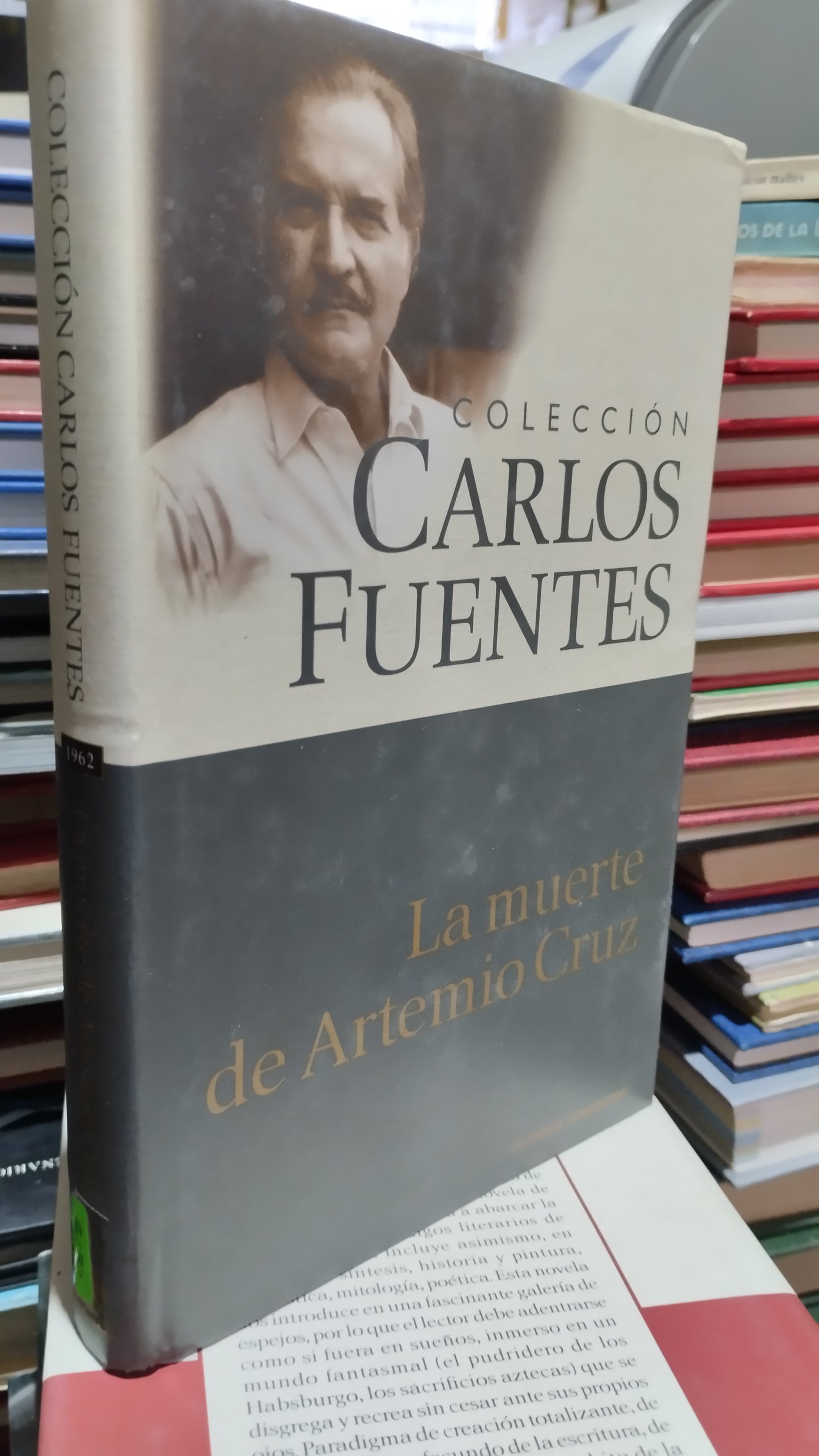 LA MUERTE DE ARTEMIO CRUZ POR CARLOS FUENTES LIBRO USADO NOVELAS ALDAMA