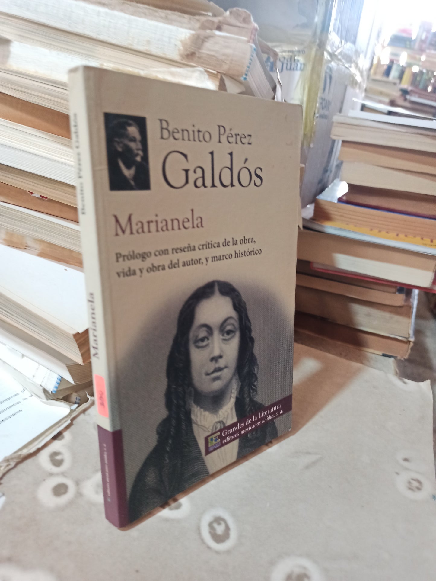 MARIANELA POR BENITO PEREZ GALDOS USADO NOVELAS ALDAMA