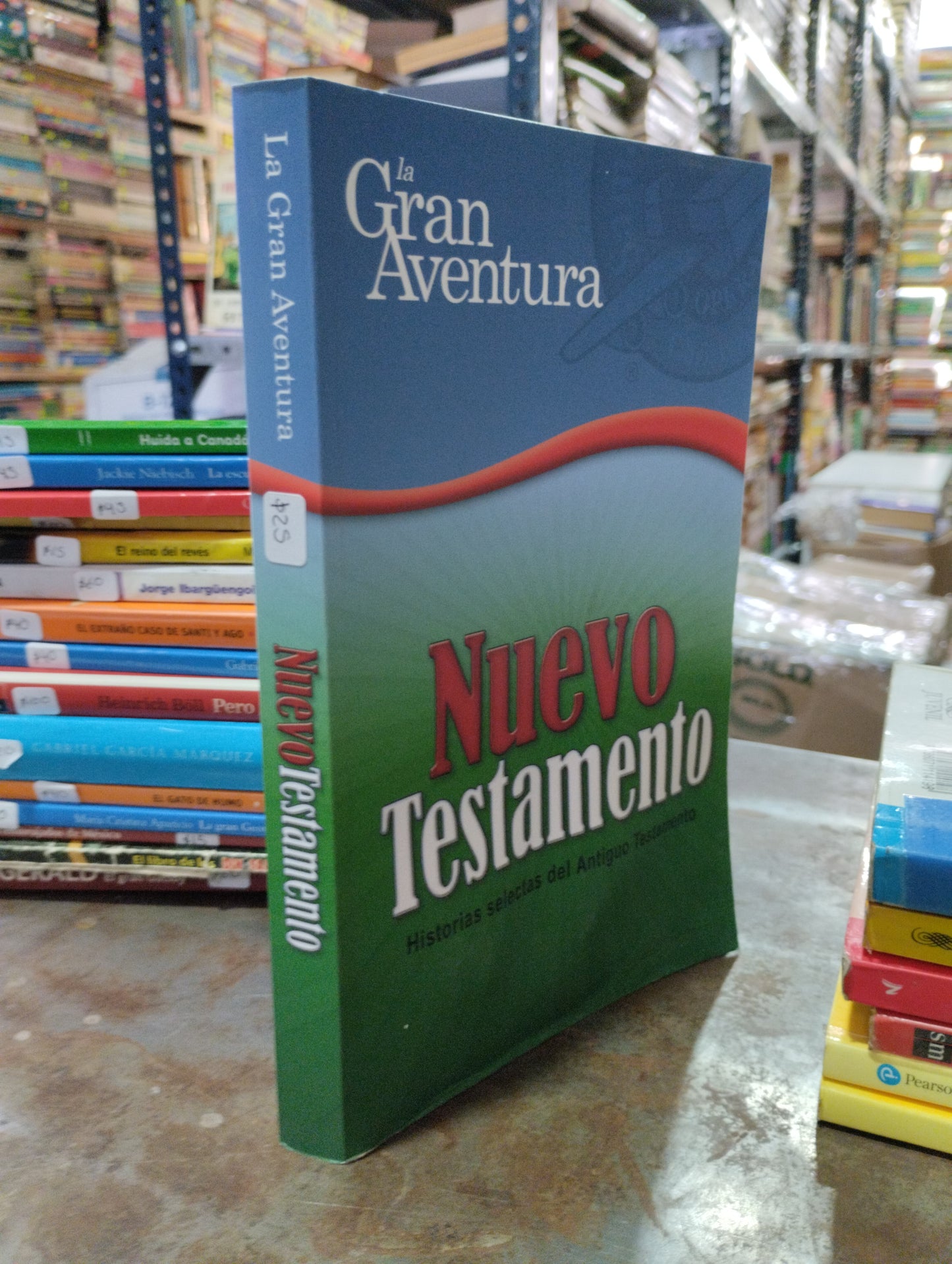 LA GRAN AVENTURA NUEVO TESTAMENTO USADO RELIGION ALDAMA