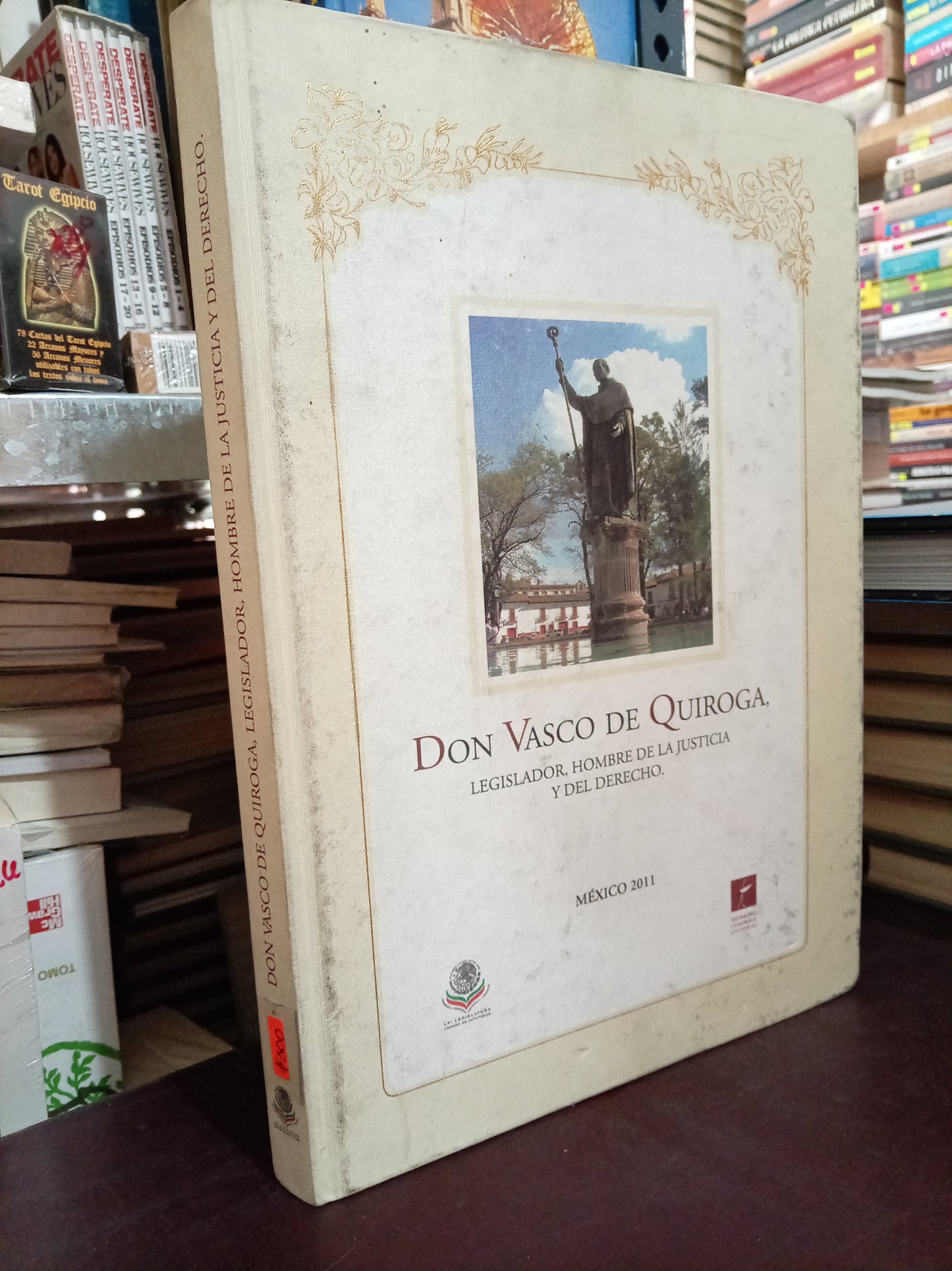 DON VASCO DE QUIROGA LEGISLADOR HOMBRE DE LA JUSTICIA Y DEL DERECHO USADO HISTORIA LITERARIO 305