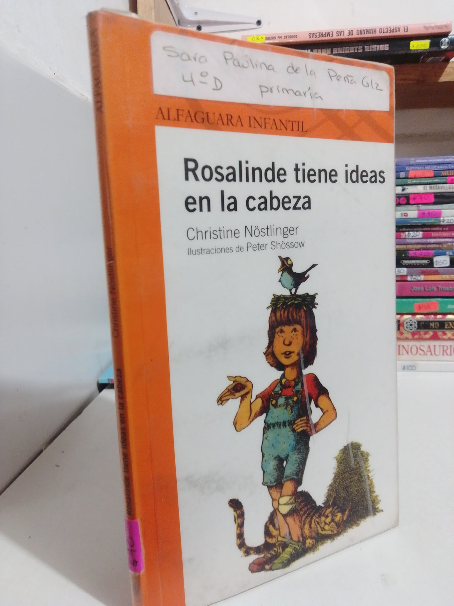 ROSALINDE TIENE IDEAS EN LA CABEZA POR CHRISTINE NOSTLINGER USADO INFANTIL JUAREZ
