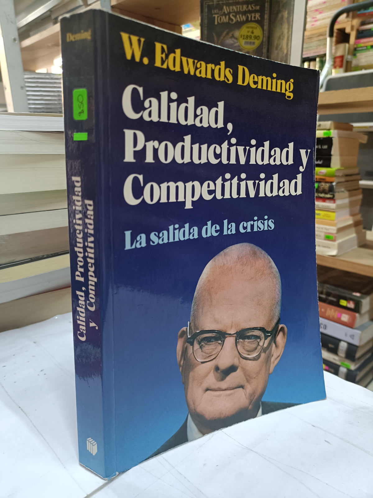 CALIDAD PRODUCTIVIDAD Y COMPETITIVIDAD LA SALIDA DE LA CRISIS POR W. EDWARDS DEMING USADO ADMINISTRACION LITERARIO 207
