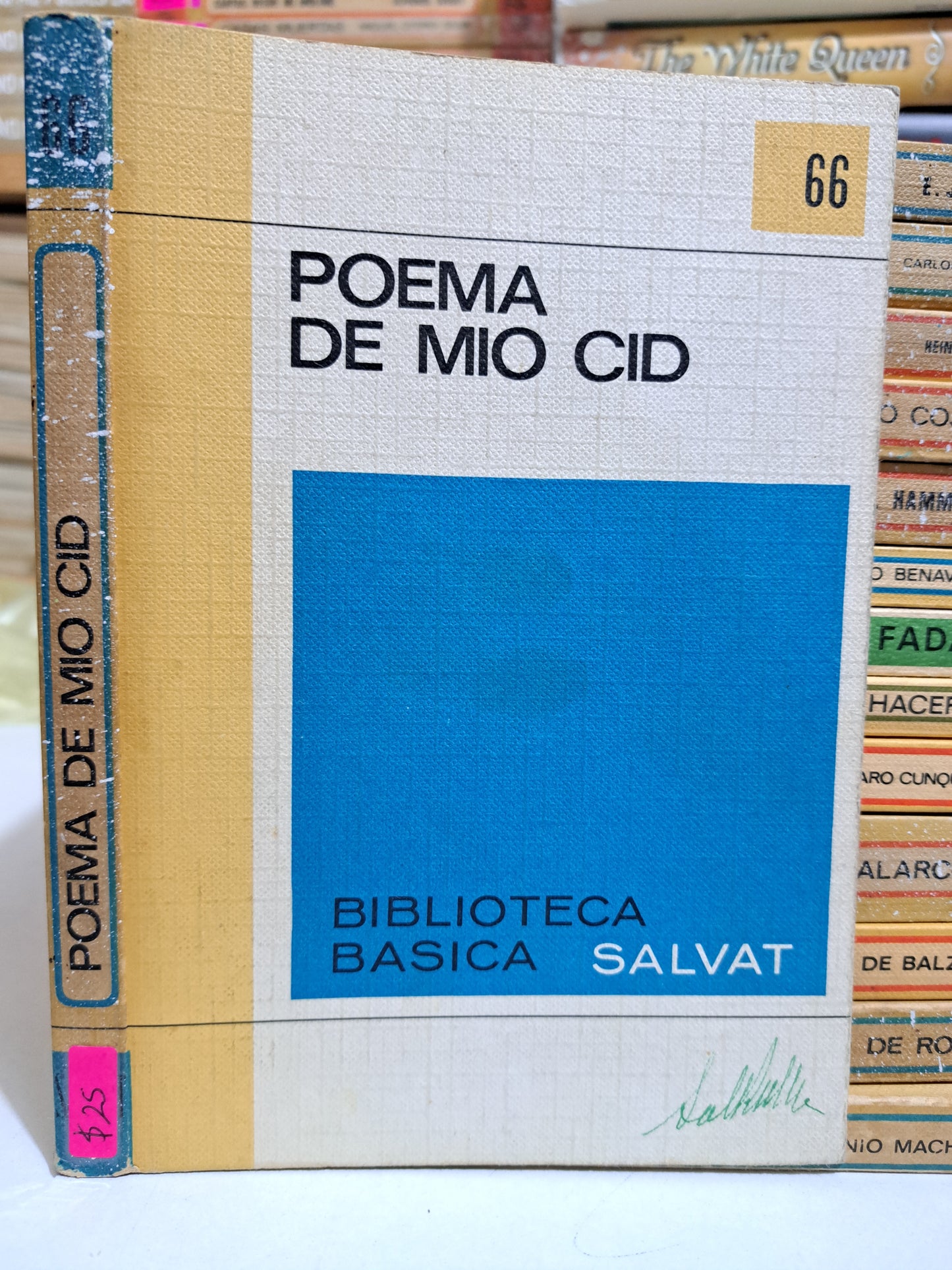 POEMA DE MIO CID USADO NOVELA JUÁREZ