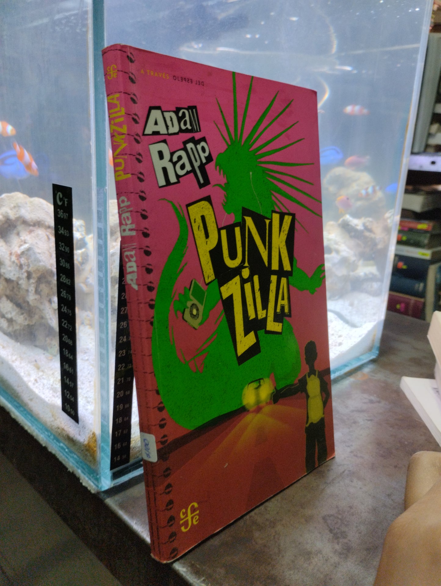 PUNK ZILLA POR ADAM RAPP USADO NOVELAS ALDAMA