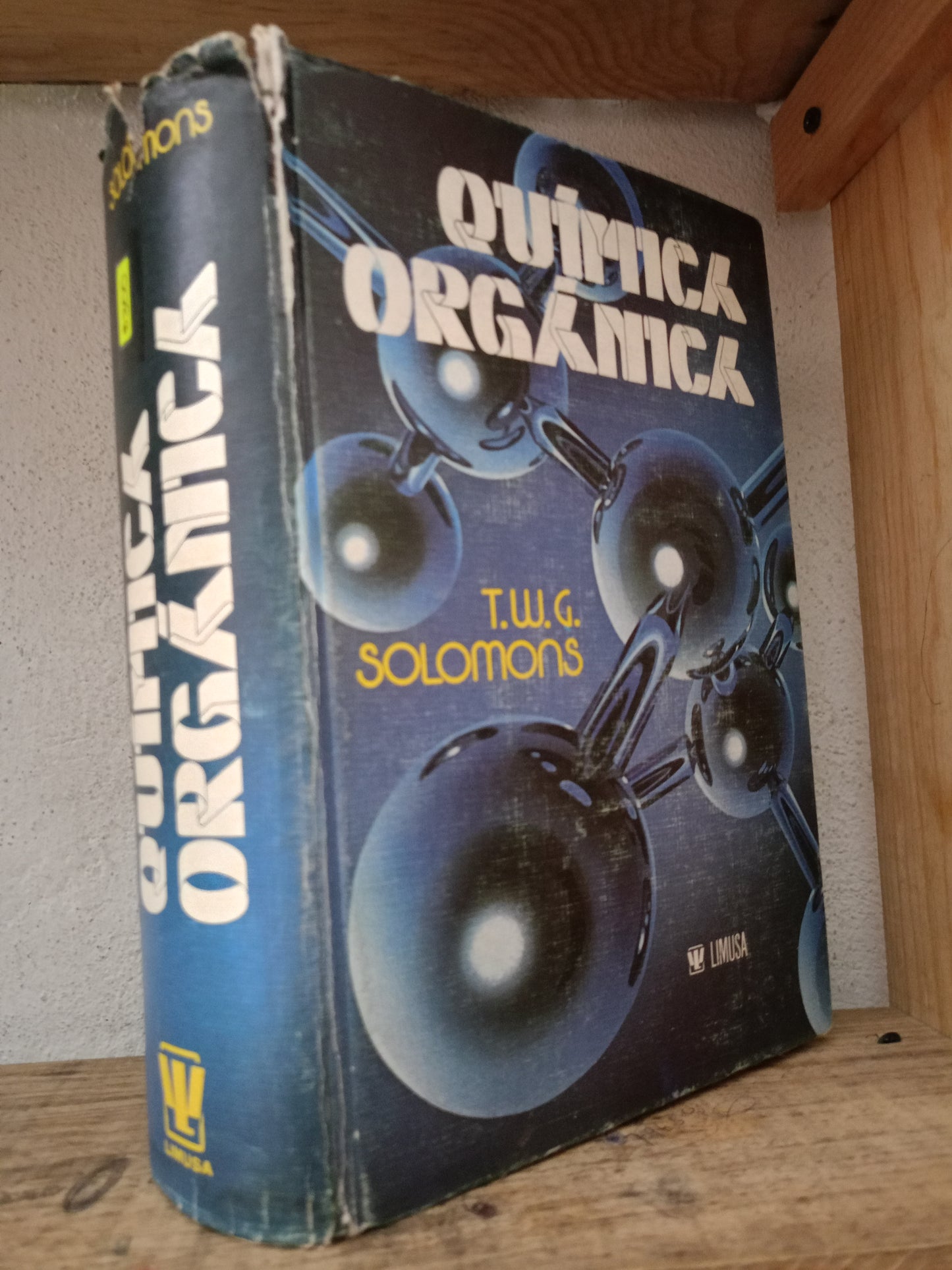 QUIMICA ORGANICA POR Y.W.G. SOLOMONS USADO QUIMICA LITERARIO 305