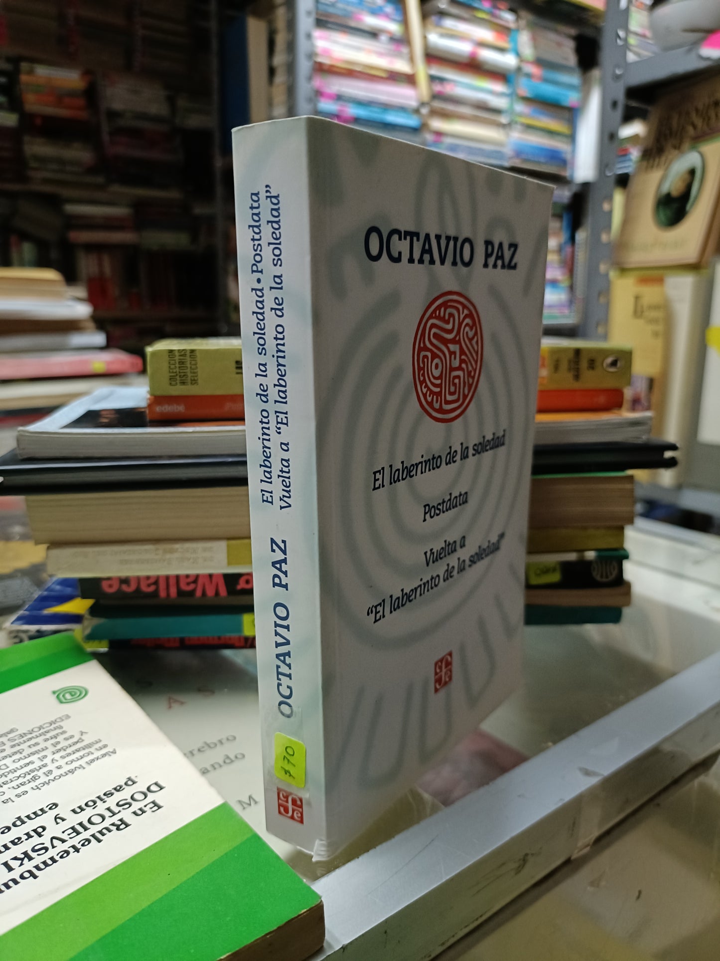 EL LABERINTO DE LA SOLEDAD POSDATA VUELTA A EL LABERINTO DE LA SOLEDAD POR OCTAVIO PAZ USADO NOVELA JUAREZ 507