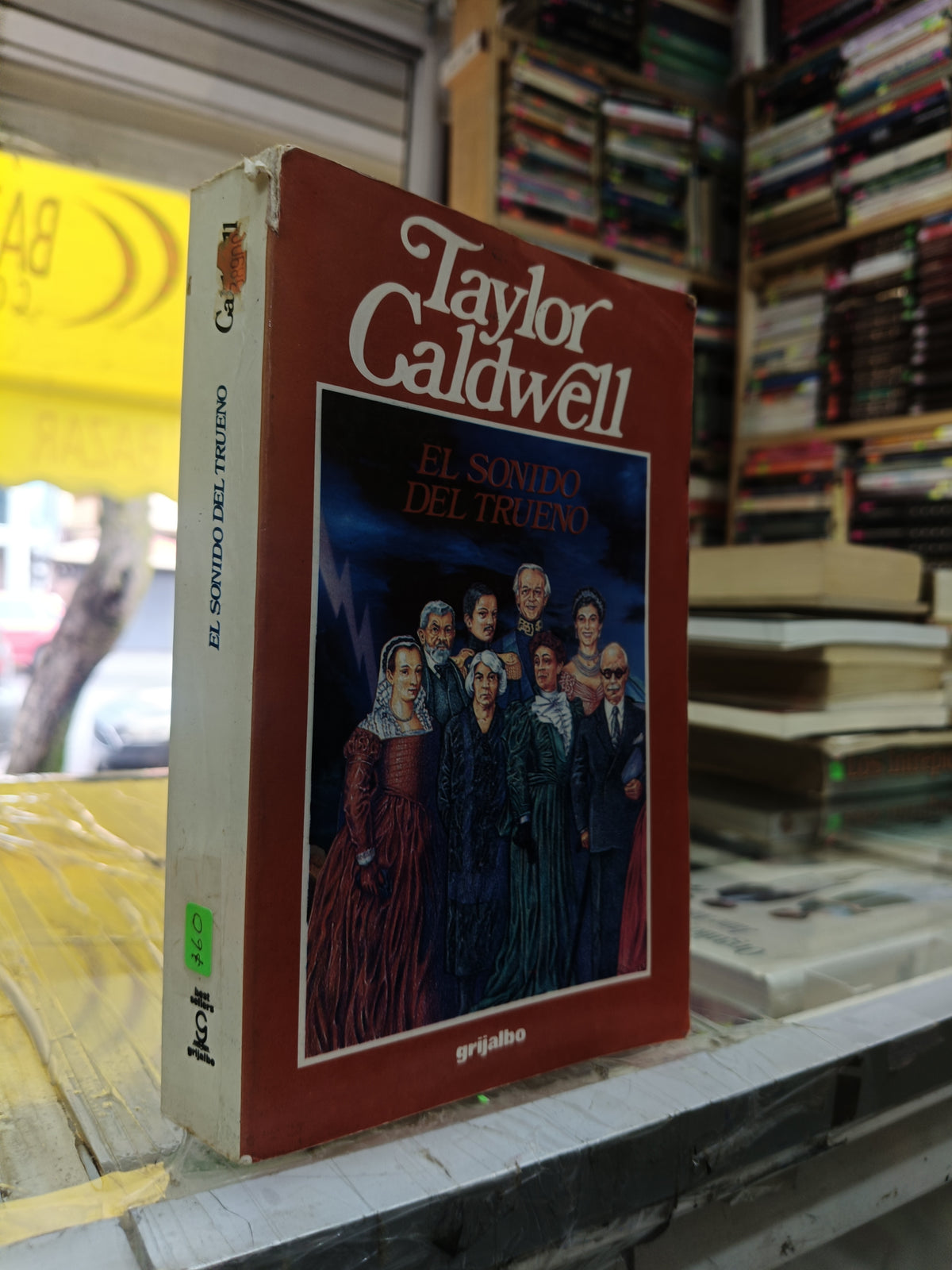 EL SONIDO DEL TRUENO POR TAYLOR CALDWELL USADO NOVELA JUAREZ 507