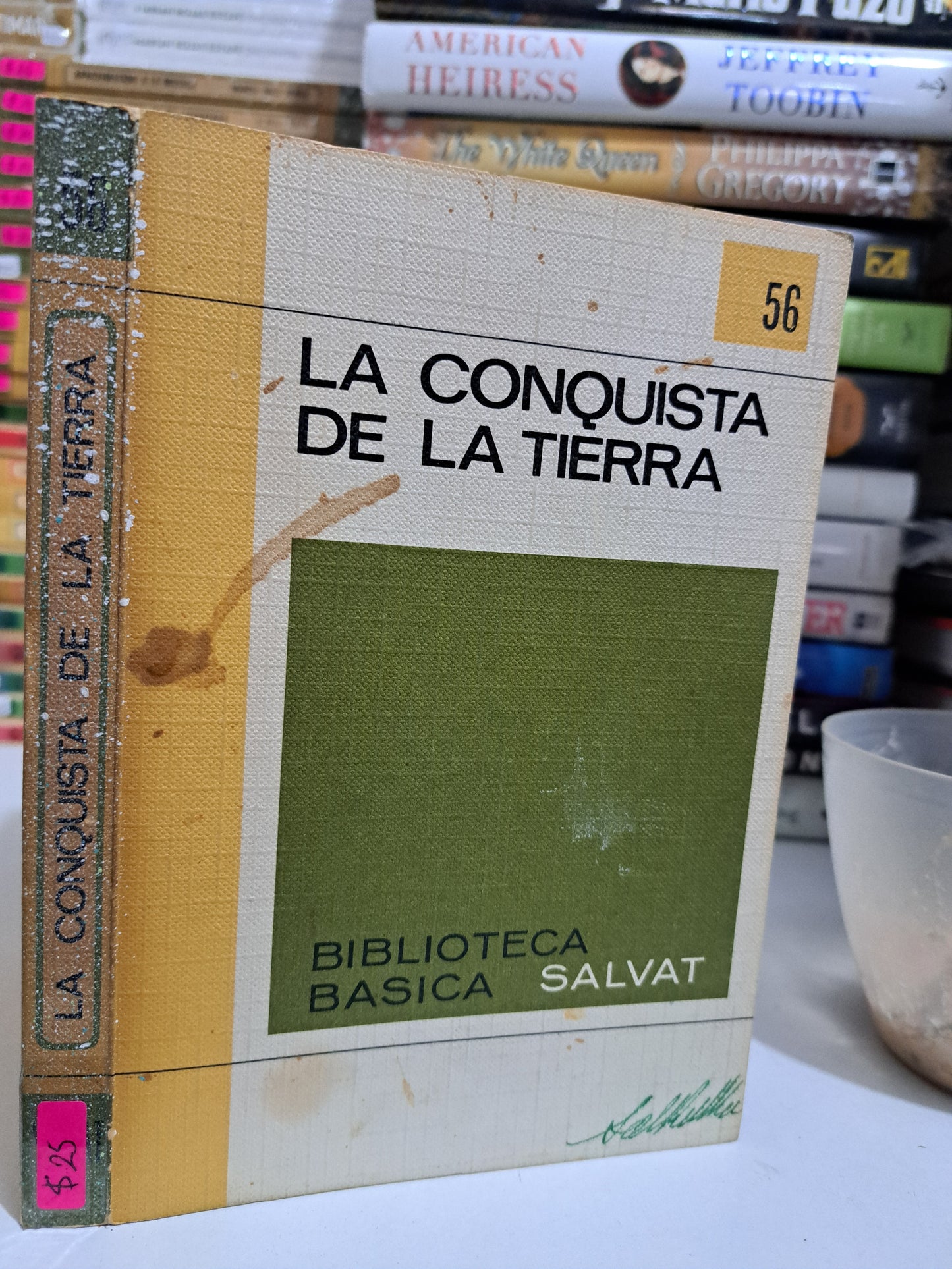 LA CONQUISTA DE LA TIERRA USADO NOVELA JUÁREZ