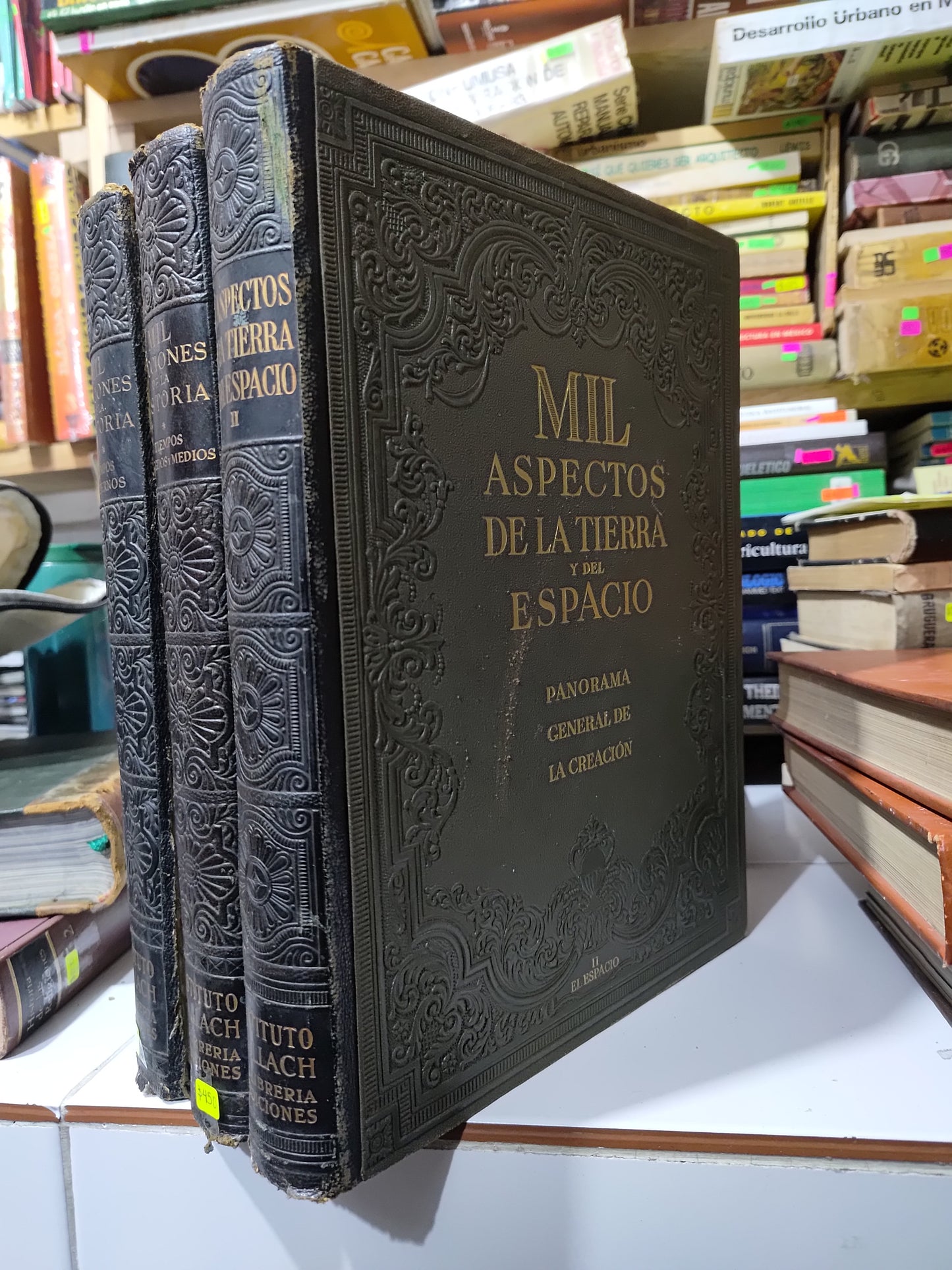 MIL LECCIONES DE LA HISTORIA POR INSTITUTO GALLACH USADO HISTORIA JUAREZ 507 3 TOMOS $450 C/U