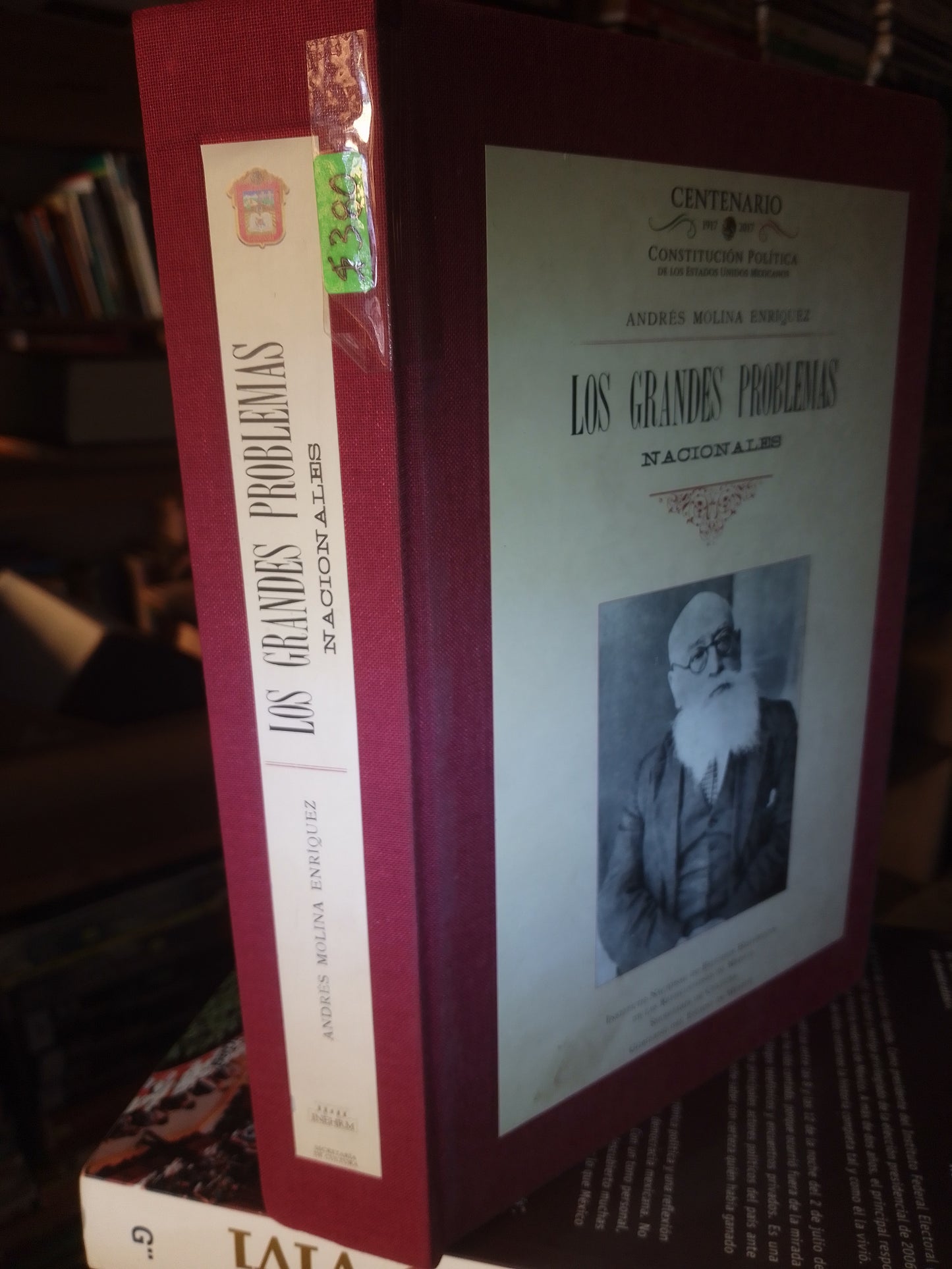 LOS GRANDES PROBLEMAS NACIONALES POR ANDRES MOLINA ENRIQUEZ USADO POLITICA LITERARIO 207