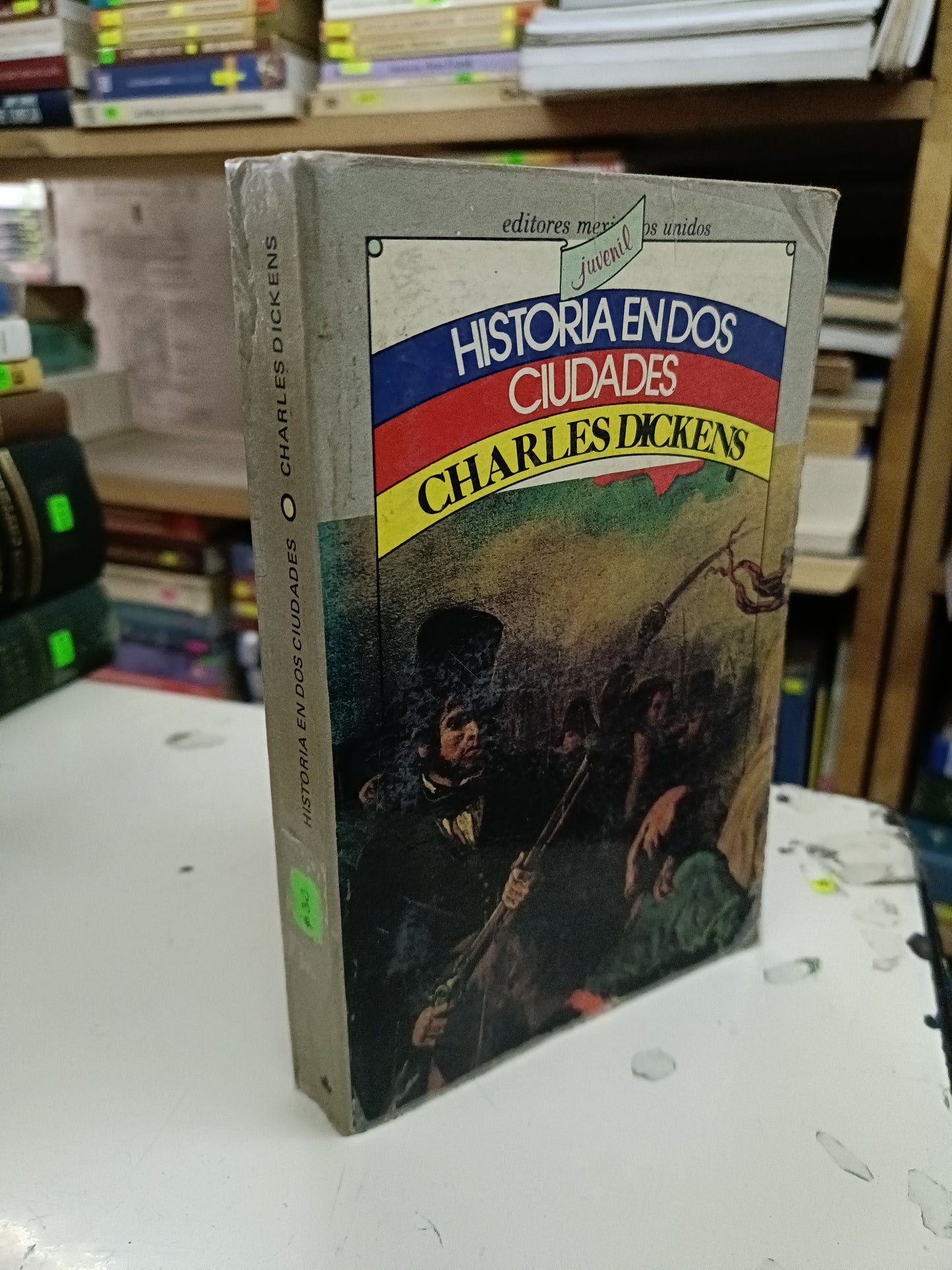 HISTORIA EN DOS CIUDADES POR CHARLES DICKENS USADO NOVELA LITERARIO 207